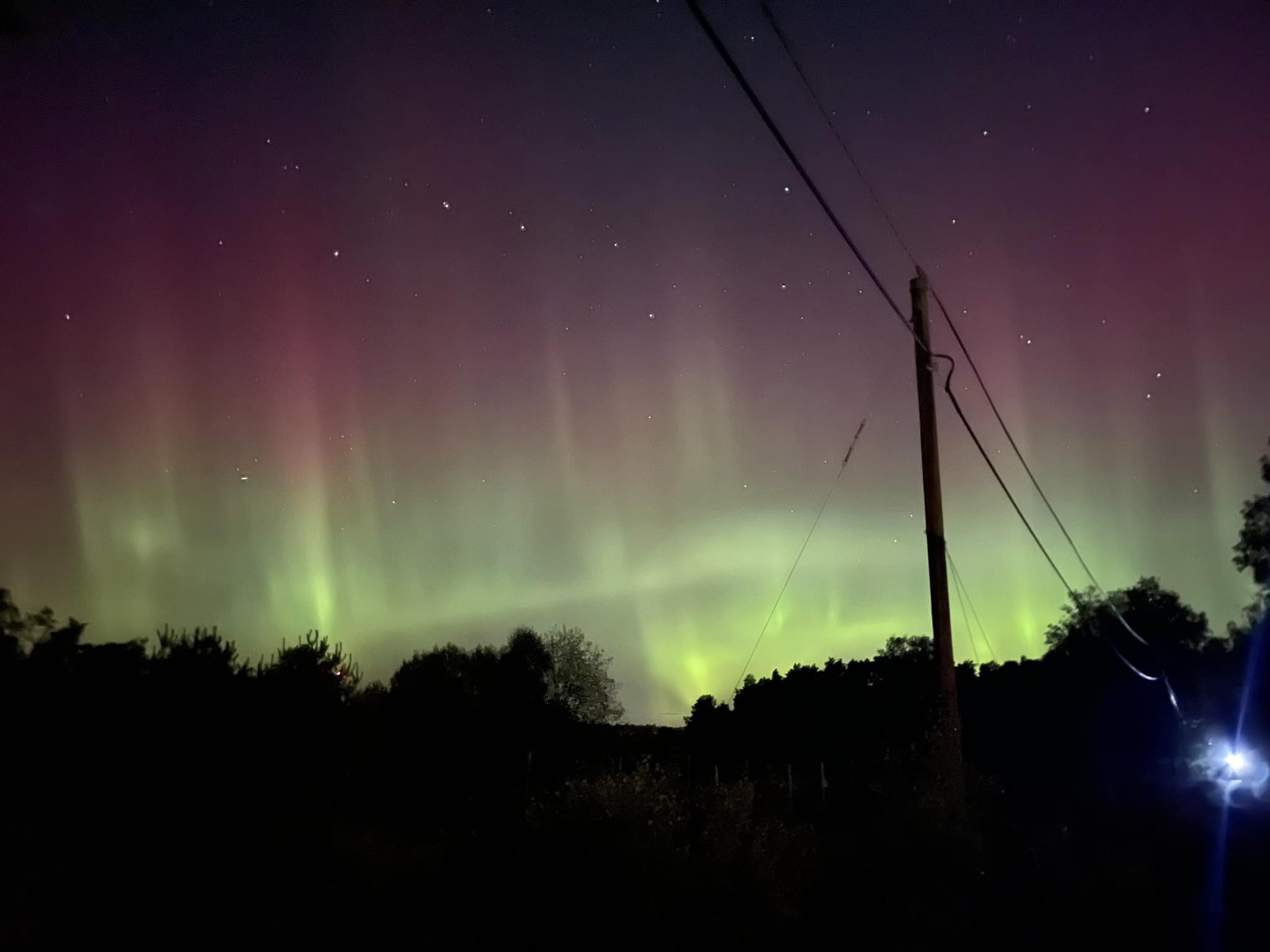 Aurora dancing above our heads ✨💃🏻