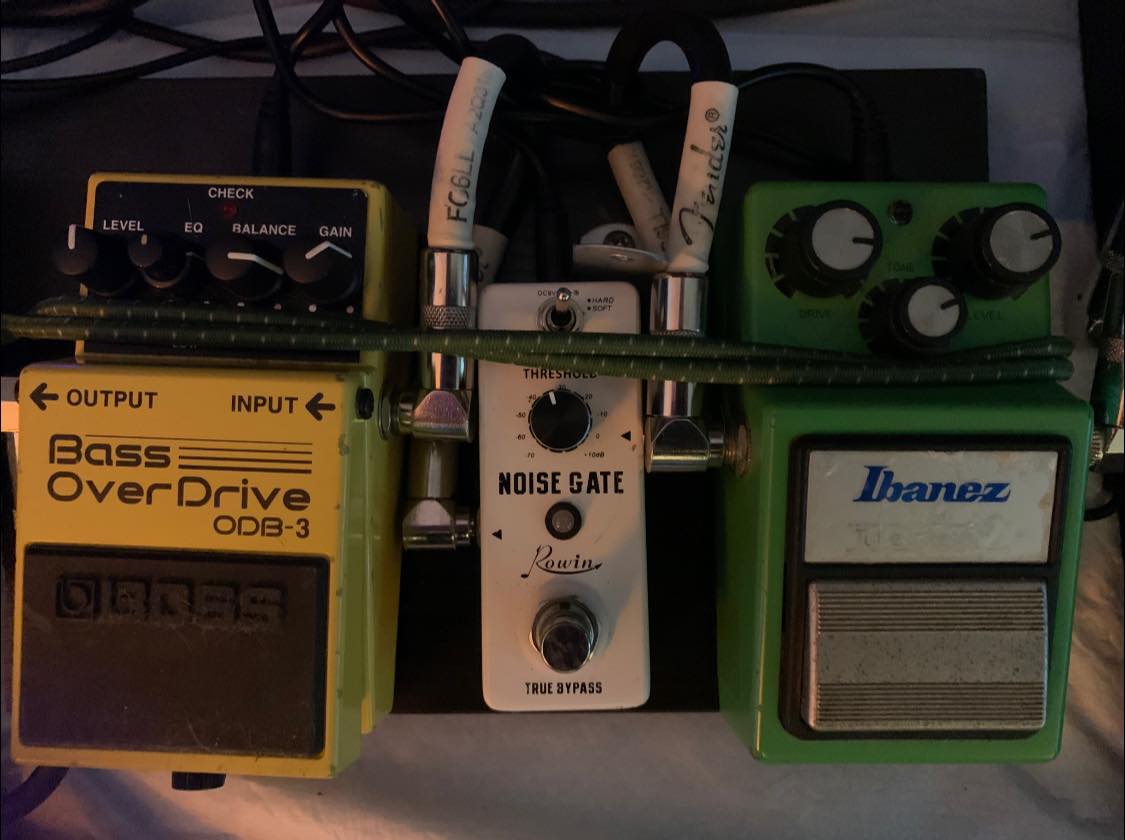The Sd-1 surprised me, swapped out the ts9 to see if I liked the Boss