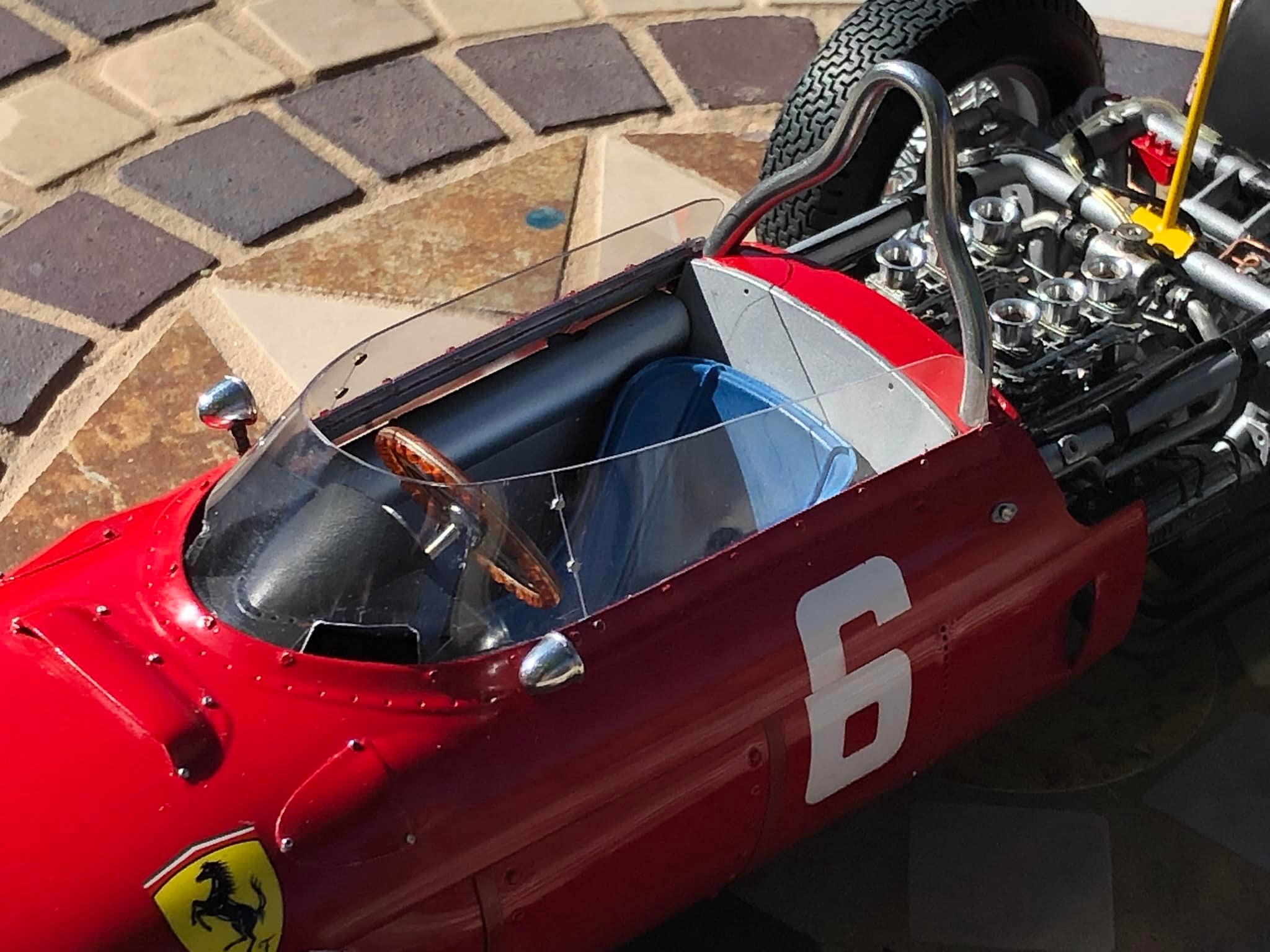 This is the 1/12 Model Factory Hiro Ferrari 156 Sharknose. It was