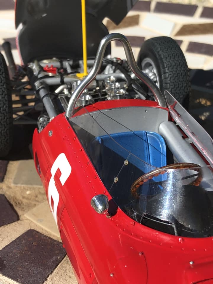 This is the 1/12 Model Factory Hiro Ferrari 156 Sharknose. It was