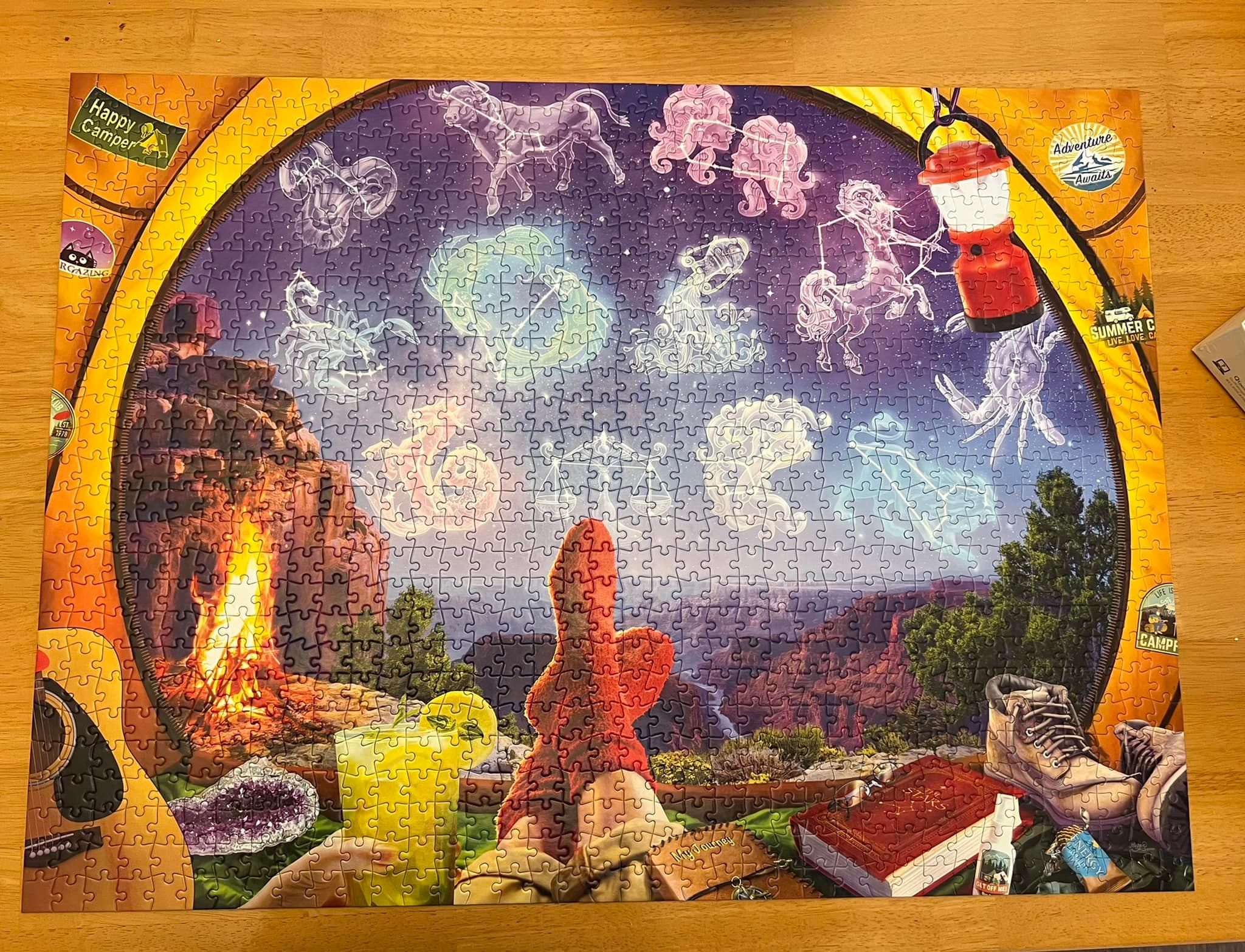 ○希少 BILL BELL ART JIGSAW PUZZLE 1000ピース○ ○希少 BILL BELL