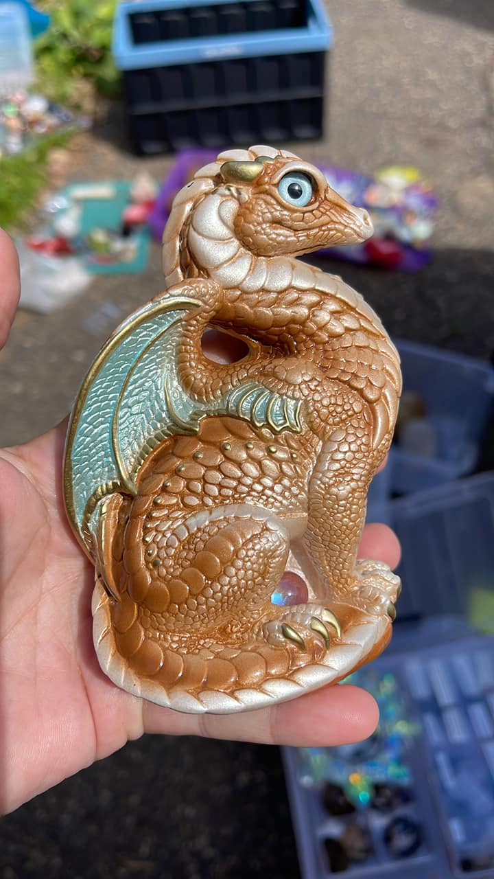 What is the current value of Windstone Editions dragons and where