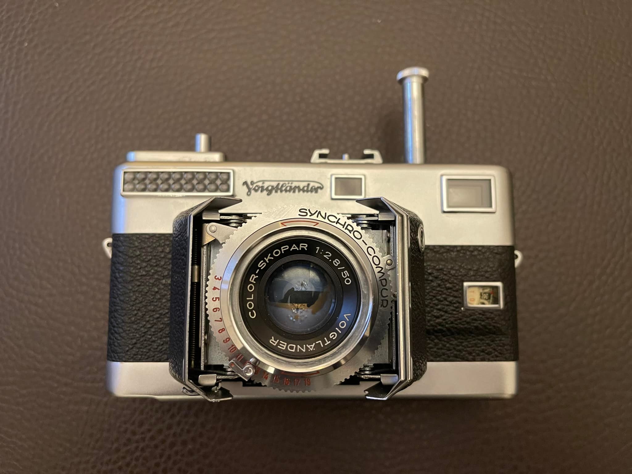 Today's find : 1956 Voigtlander Vitessa with 2,8/50 Color Skopar