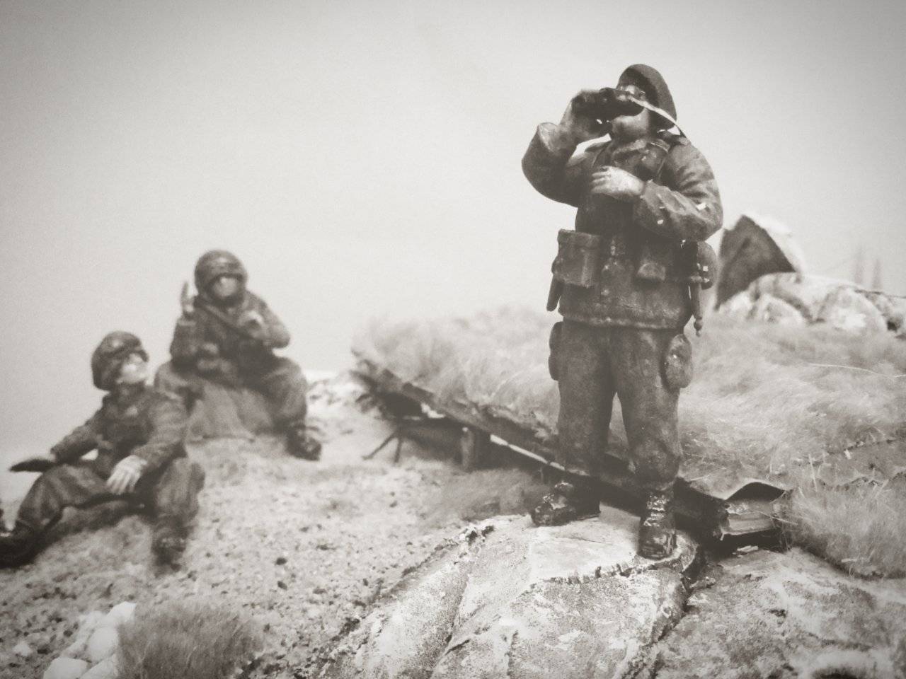 Figurines Soldats 1/72 WW2 German Fallschirmjäger - Airfix - Occasion
