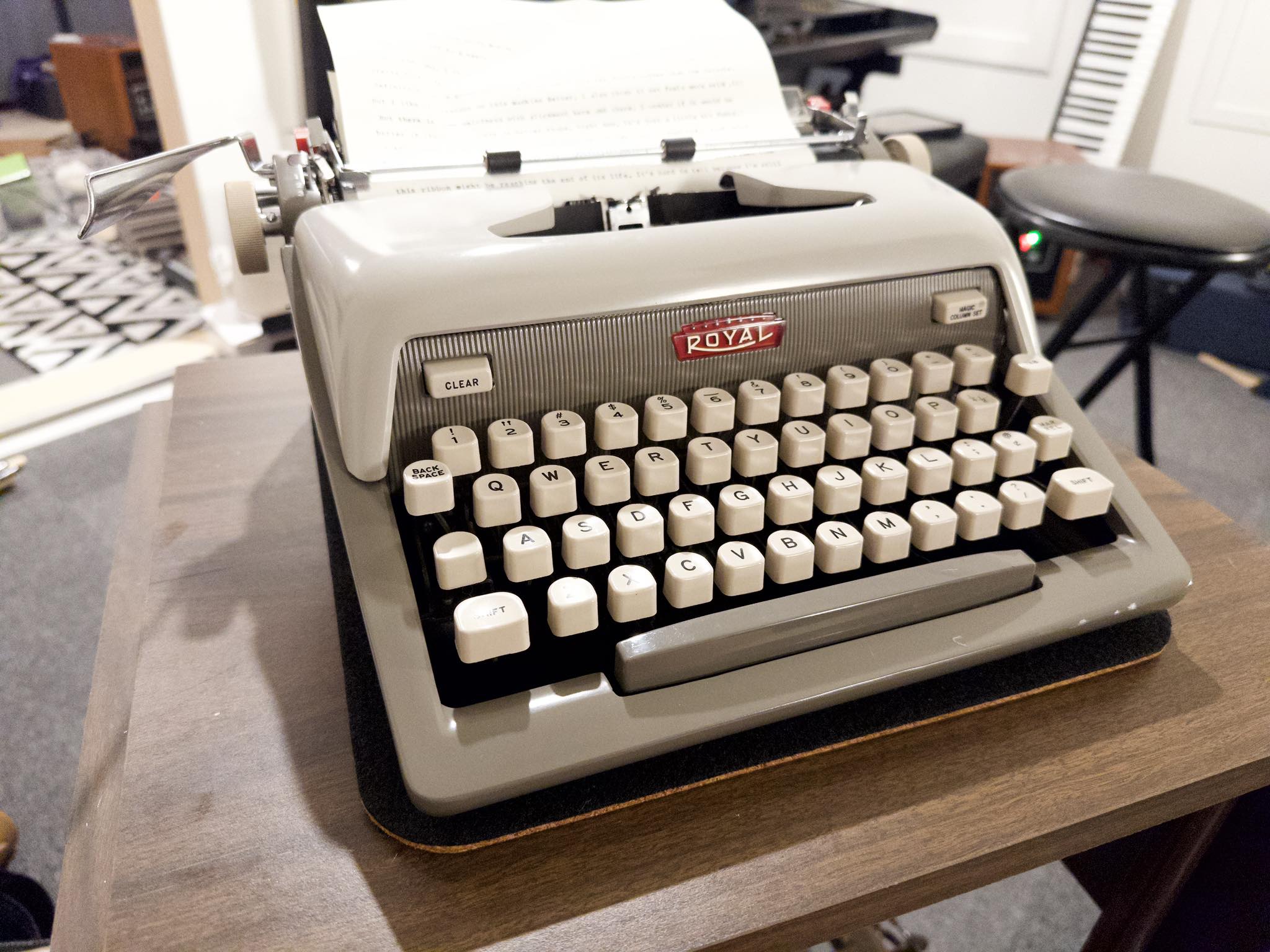 Any love for the Royal Futura 800 typewriter?