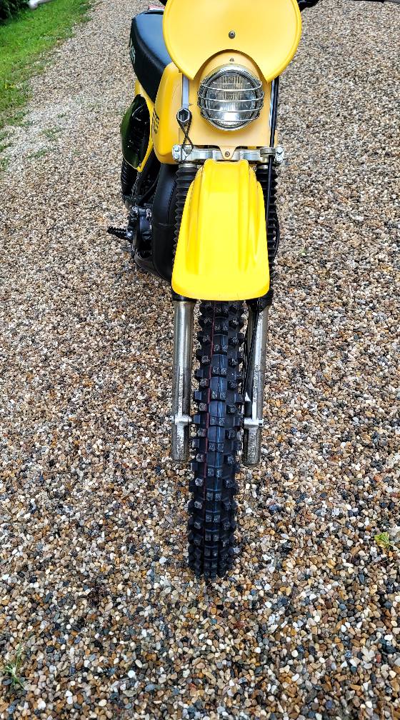 1984 Suzuki PE175 Tank & Plastic Graphics Decal Sticker Kit – Motocross / Enduro 4 thumbnail image