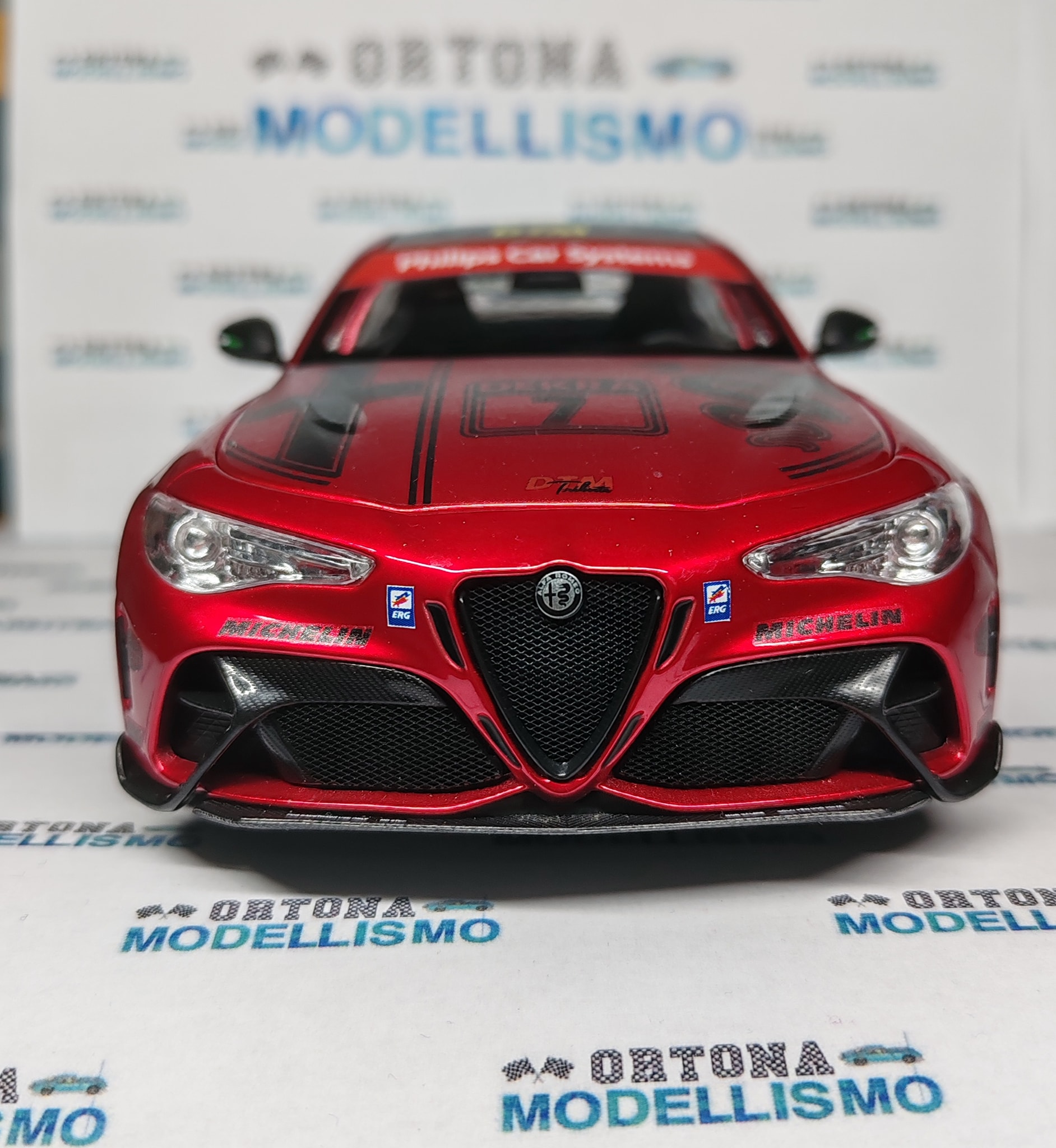 Modèle Réduit Alfa Romeo Alfetta 1750 Millemiglia 1:18 Par Tonka Polistil