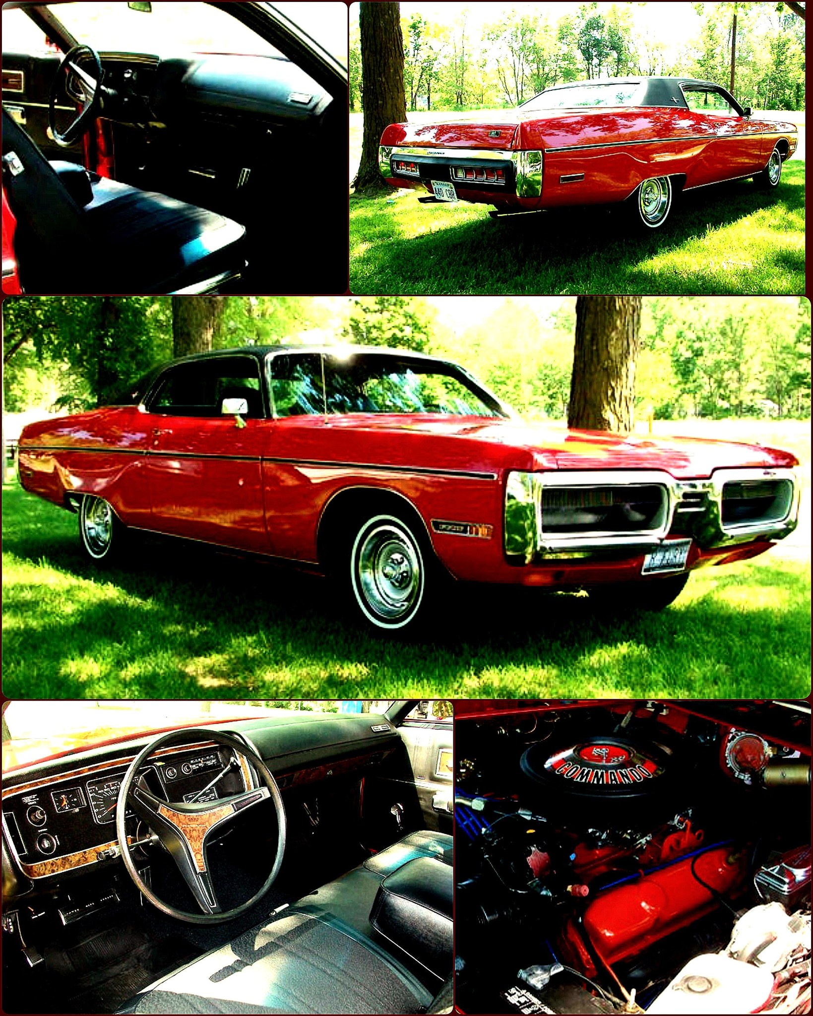 1972 Plymouth Gran Fury Coupé Two-Door Hardtop 440ci..330hp in