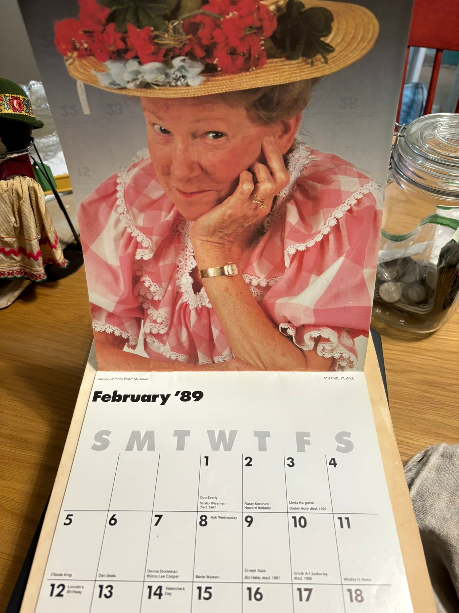 1989 NEW MUSIC ARTIST CALENDAR ユーミン TM 他 Free 1989 Country Music Calendar for Pickup