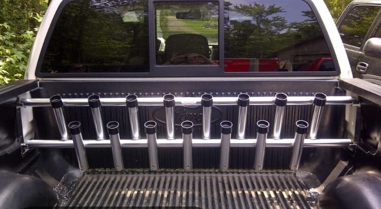 fishing rod holders for toyota sequoia Yakima 8004088 TopWater Rooftop Box Slot Kit 5 to attach to a T Hitch mounted 6-Rod Holder, custom