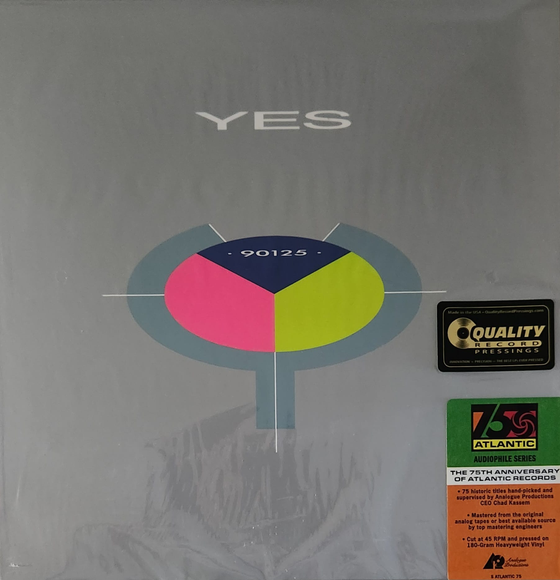 Yes 90125 album vinyl record