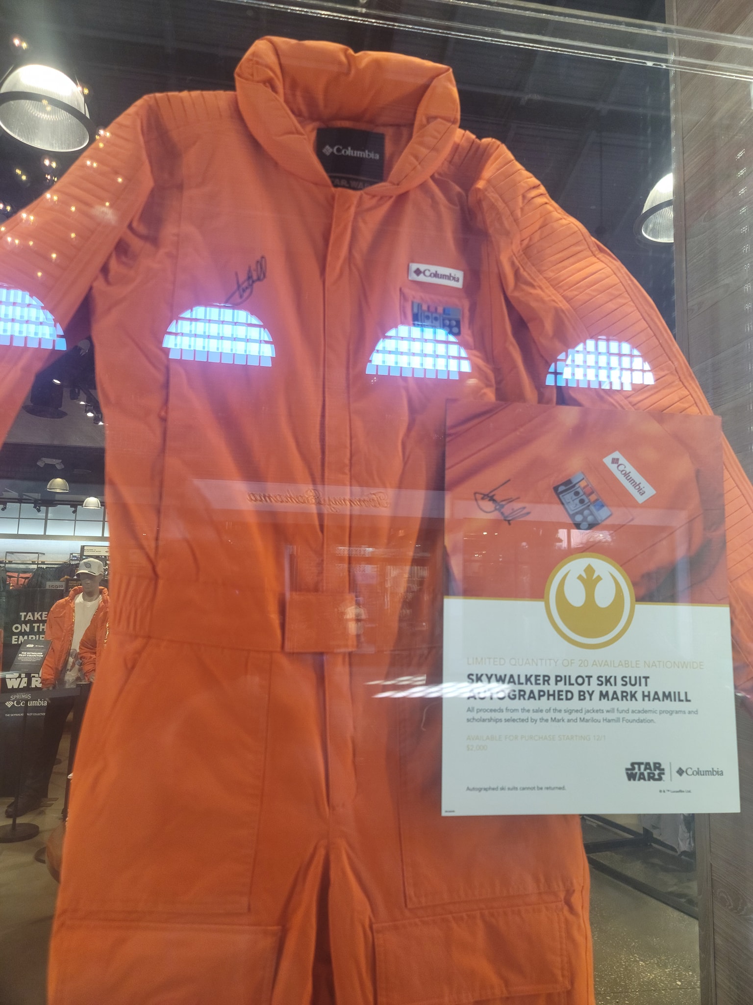 Jedi Order Autographed Pilot Jacket for Sale