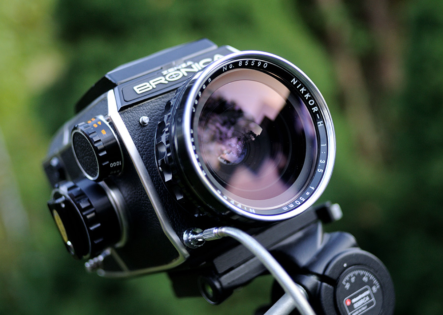 Nikkor-O 50/2.8 on Bronica EC-TL