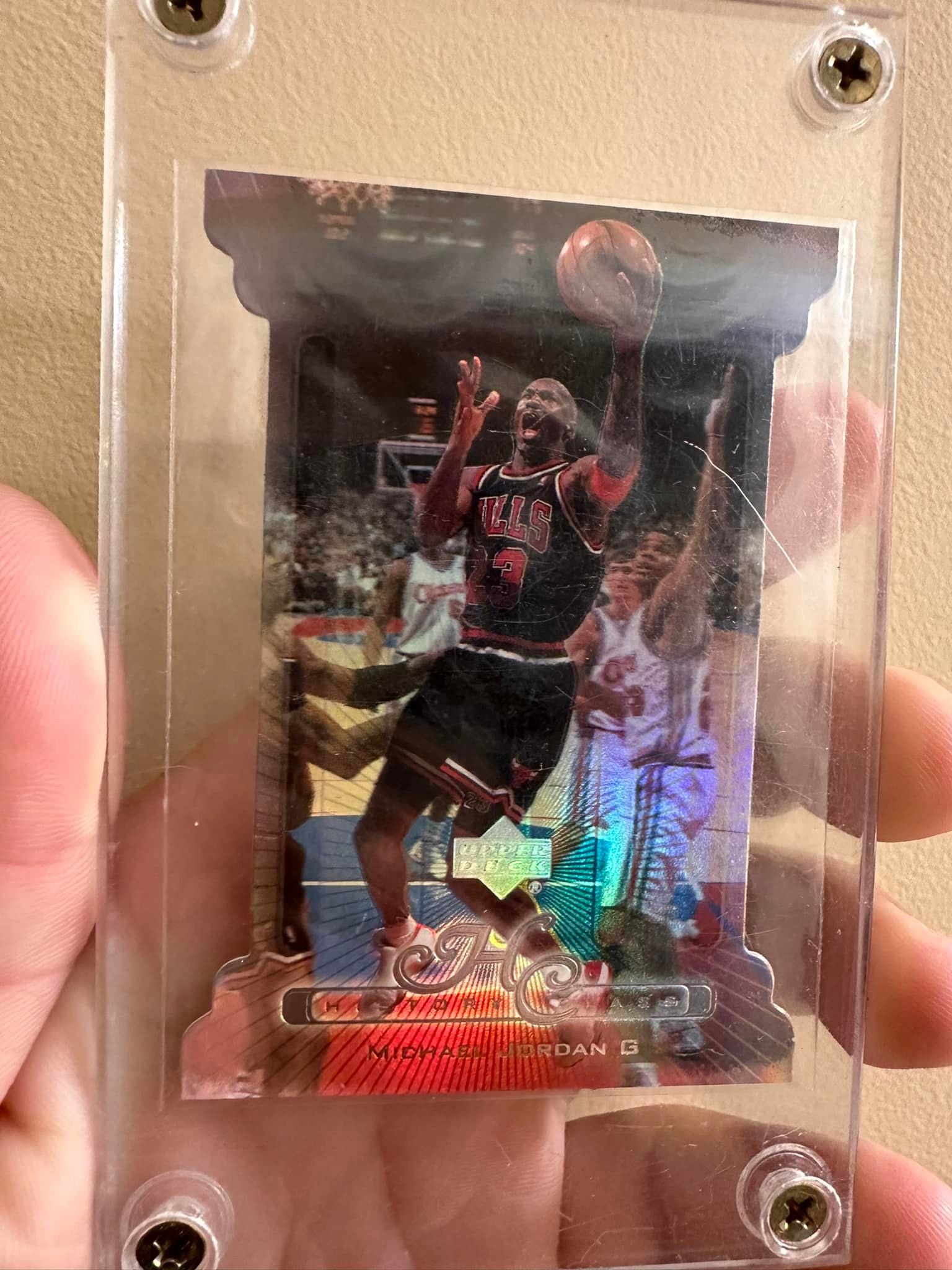 What is the value of this Michael Jordan card?