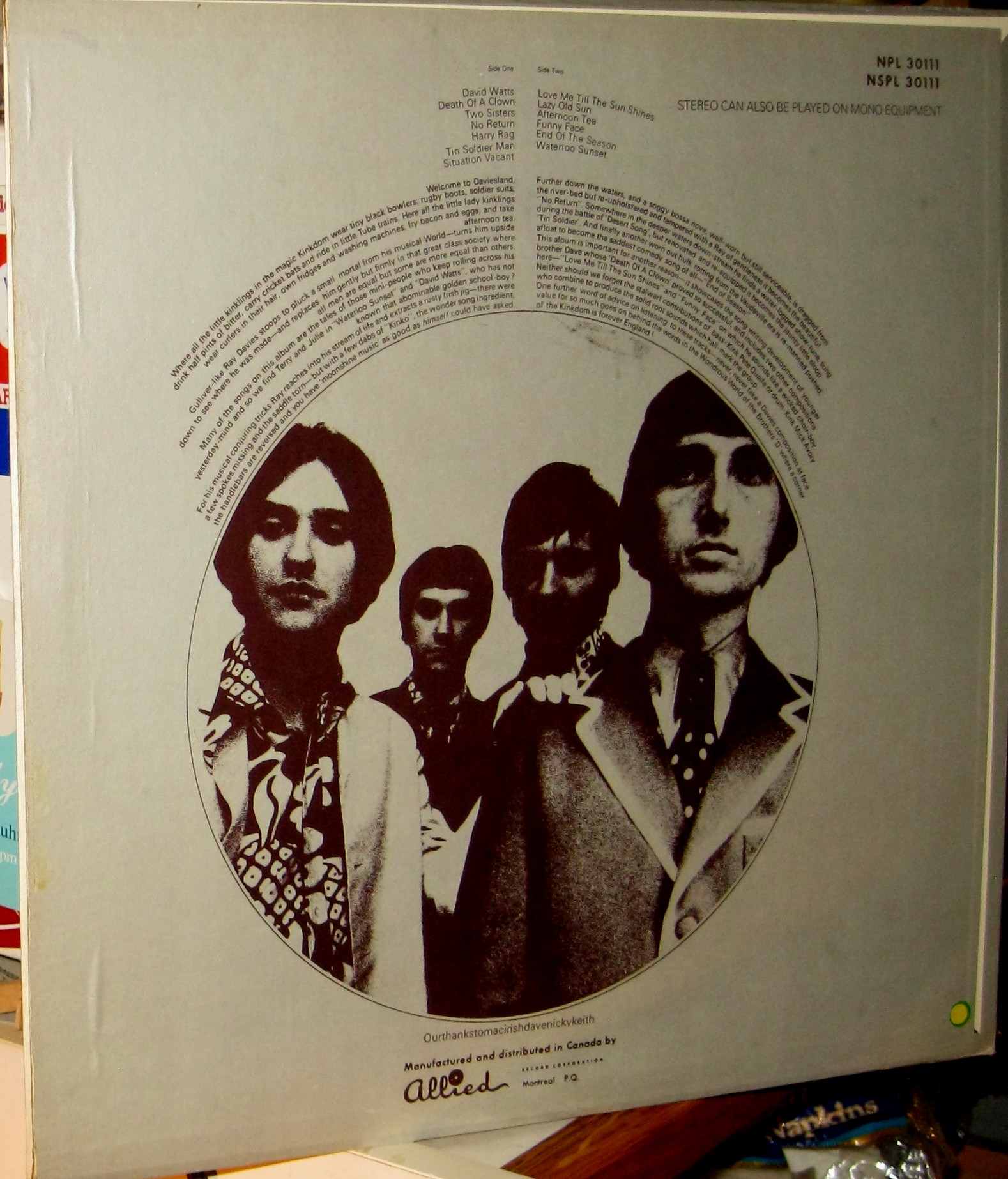 Something Else By The Kinks is released on this day in 1967 