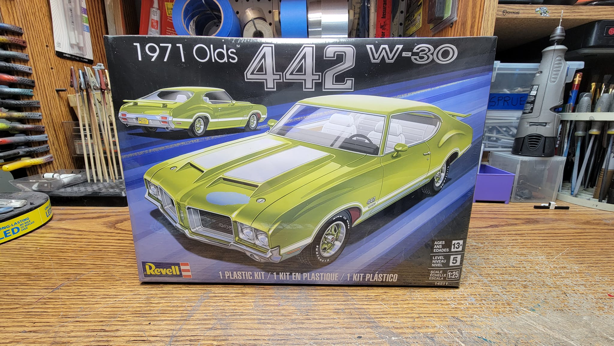 Revell 72 Olds Cutlass Supreme coupe kit review