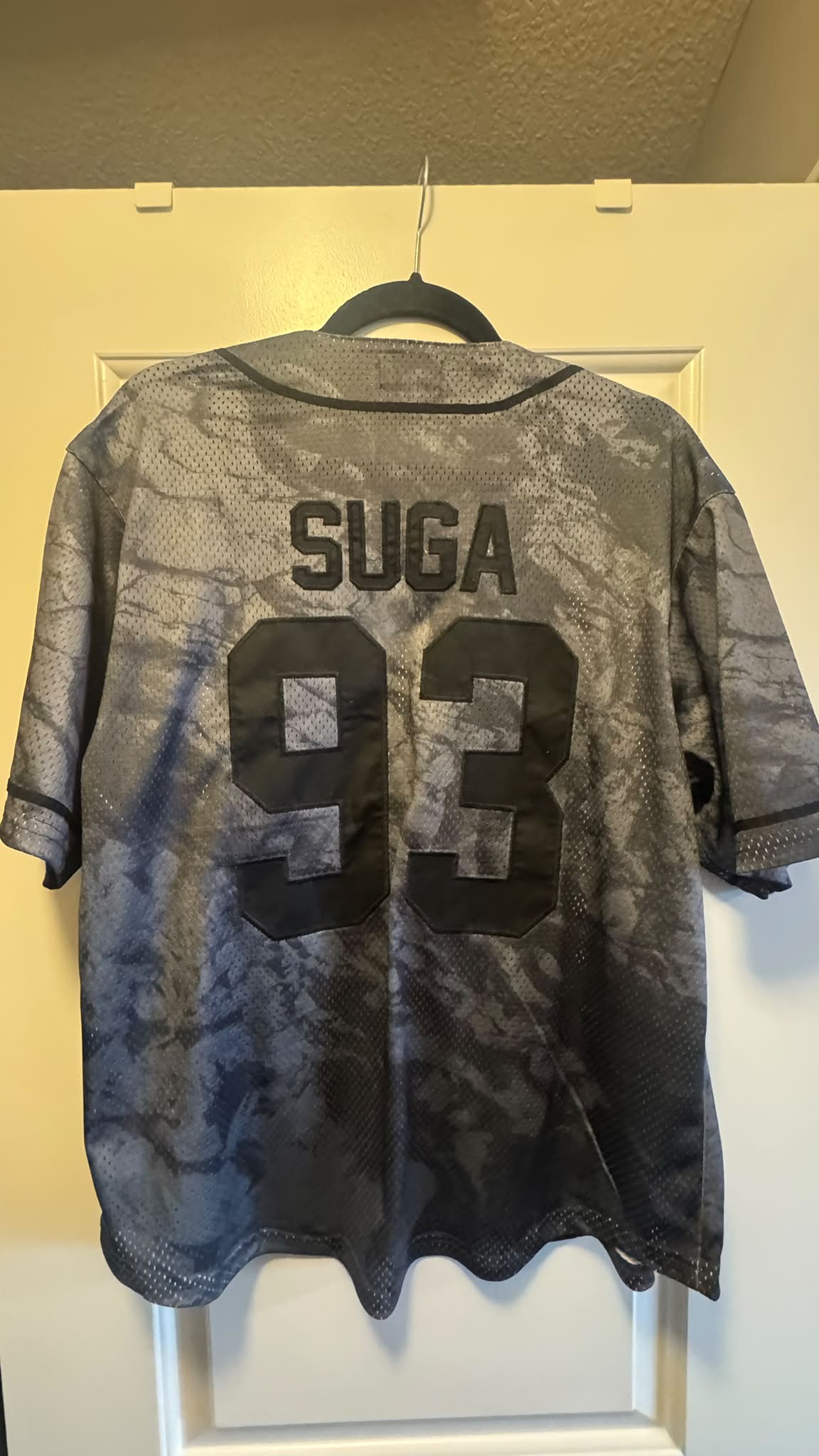 Hi, looking if anyone is looking to trade a M/L Suga Jersey for a