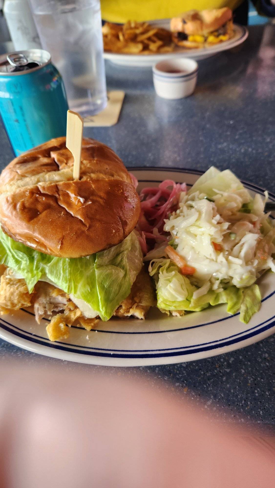 Tenderloin at Hanks Garage and Grill in Shanee Misson,Ks
