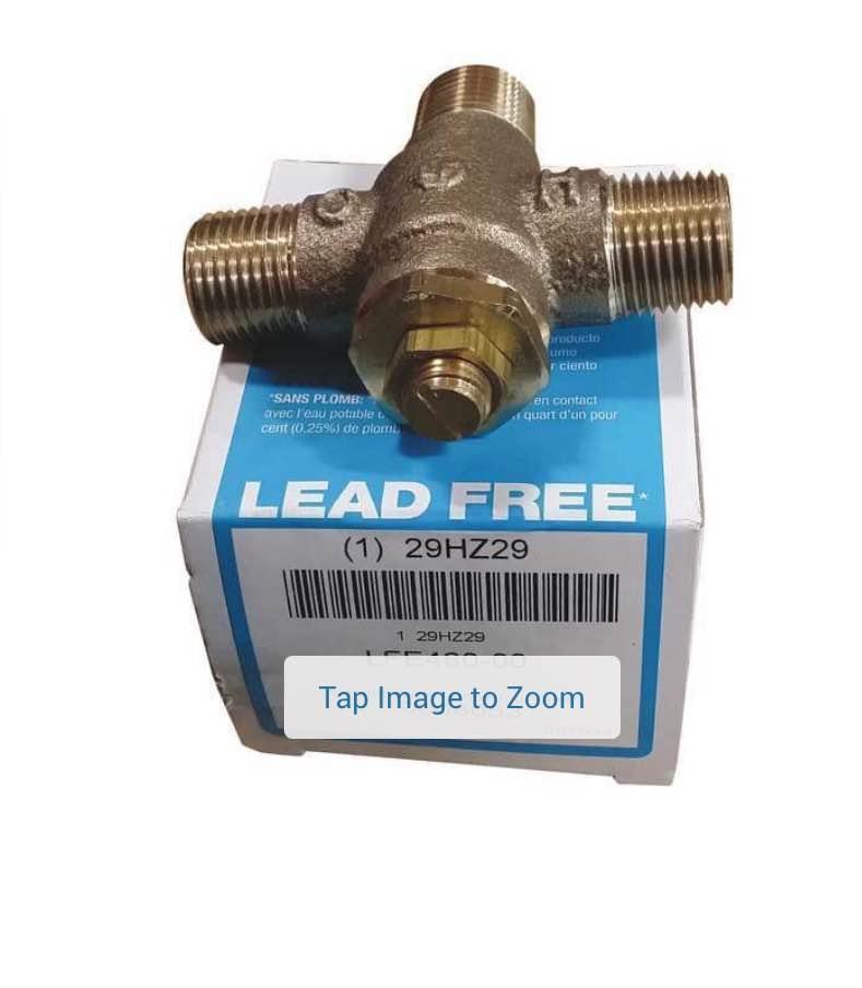 Vanne Mélangeuse Thermostatique Cash Acme Heatguard TMV HG110-HX - Raccordements 3/4" - Neuf, Laiton - Pour Eau