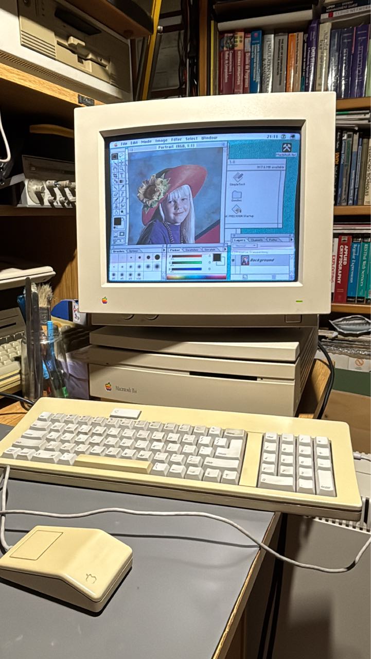 Adobe Photoshop 3.0 on Windows 3.11
