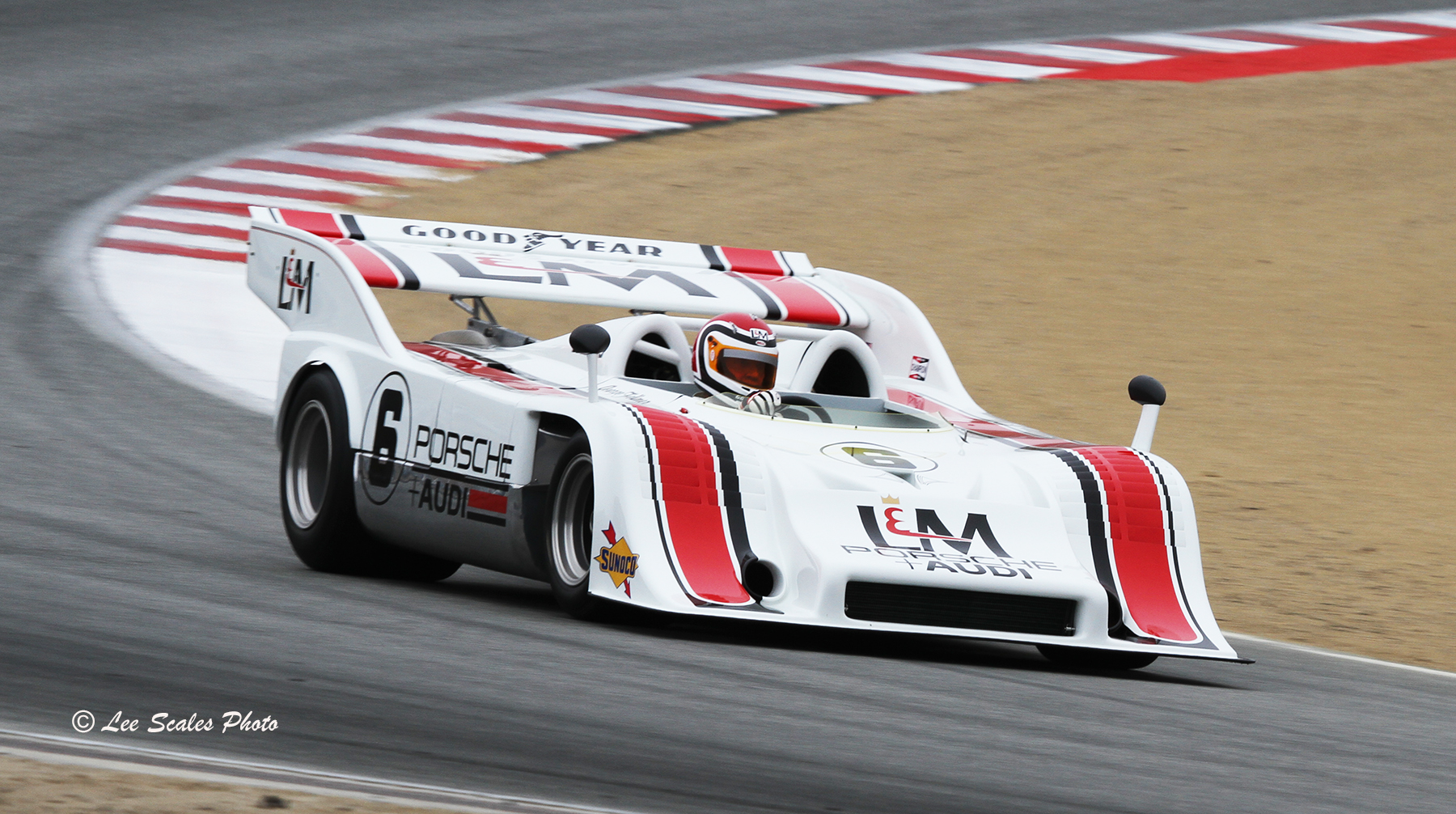 Porsche 917-10 driven by George Follmer at Rennsport Reunion