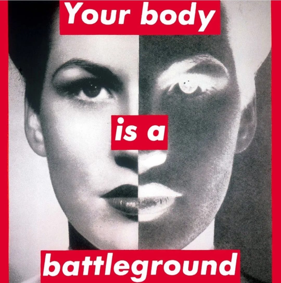 Barbara Kruger Untitled (I shop therefore I am) 1987