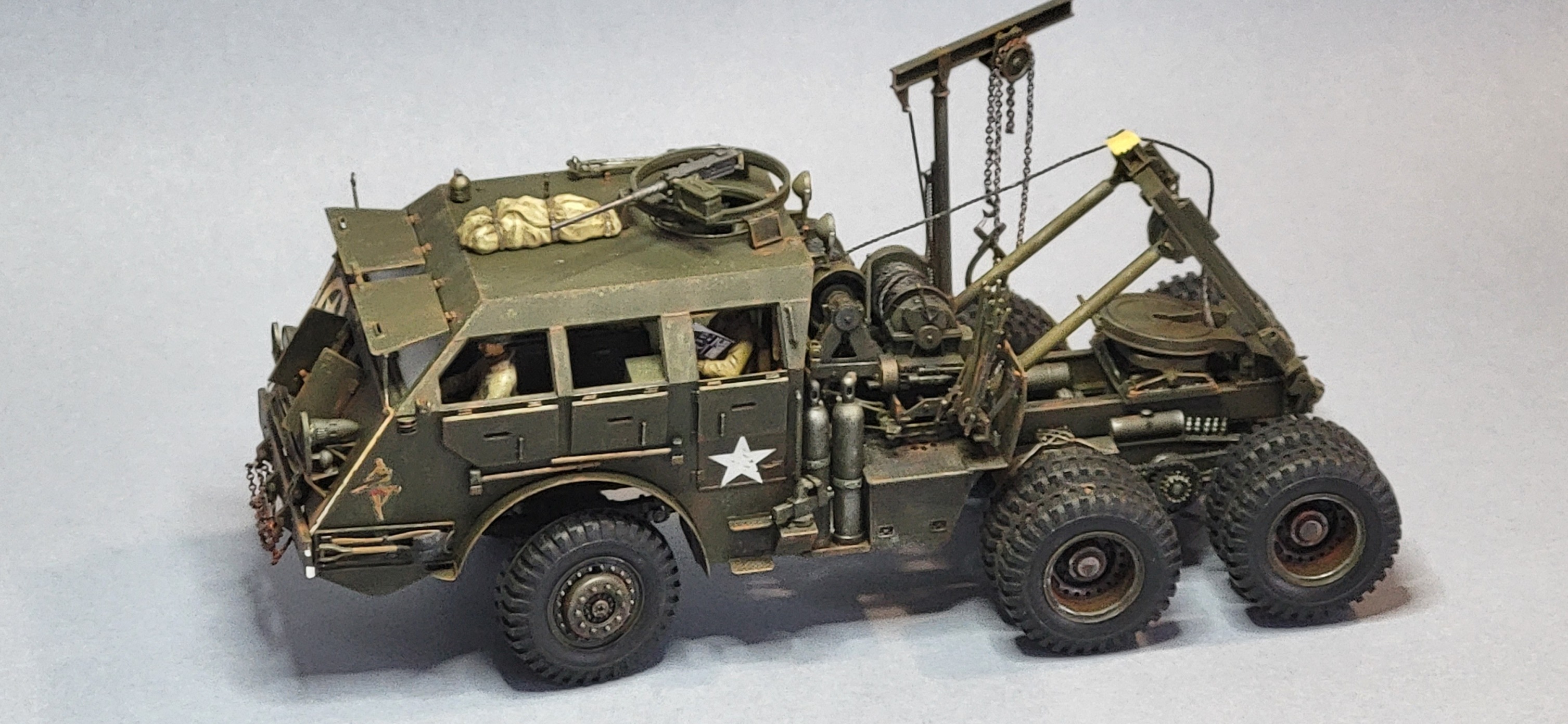 Tamiya Maquette M26 Dépanneuse Blindée 1/35 – 225 X 106 Mm, Kit Plastique Pour Modélistes