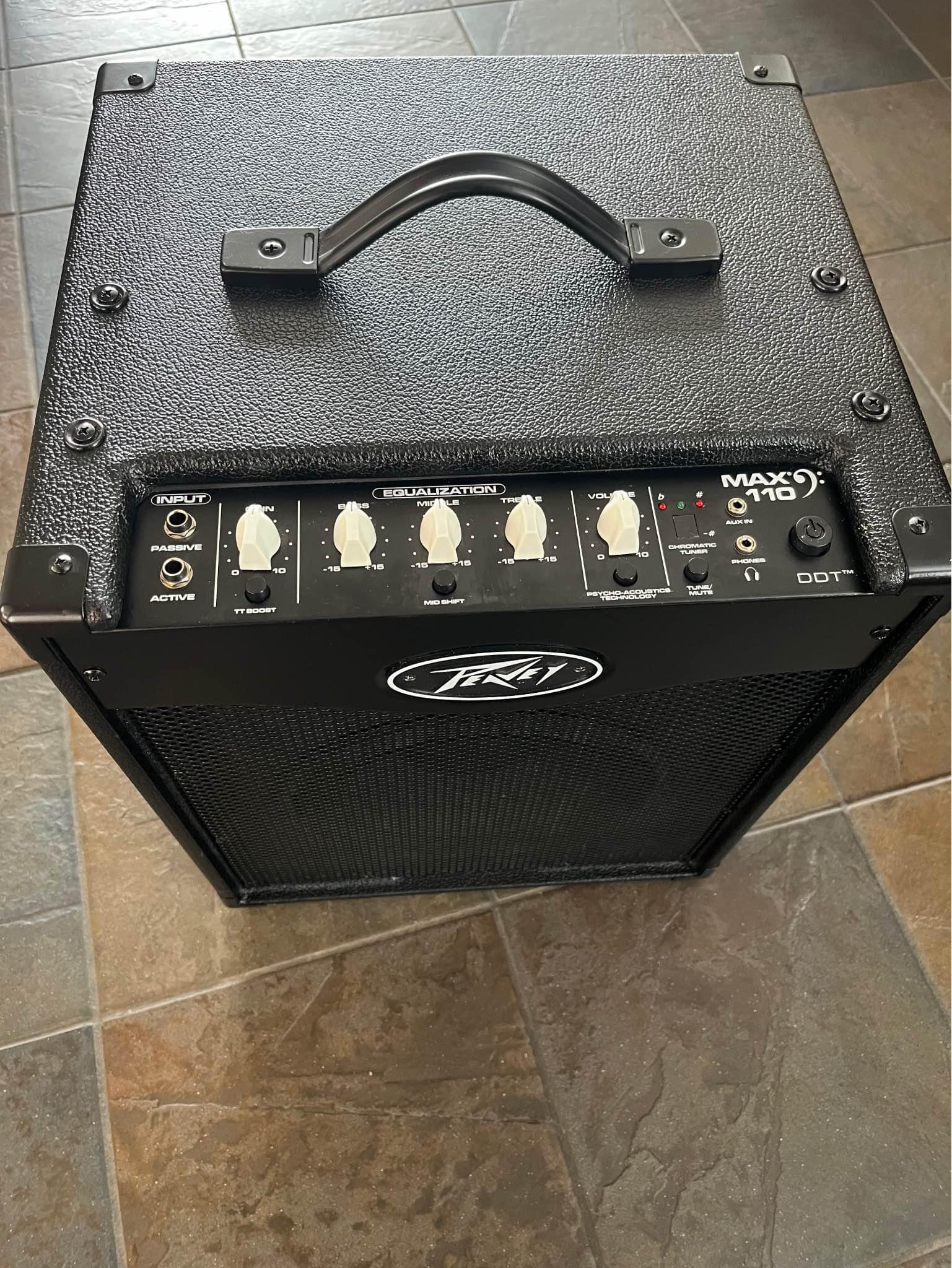 Peavey Max 160 bass head amp found at low price