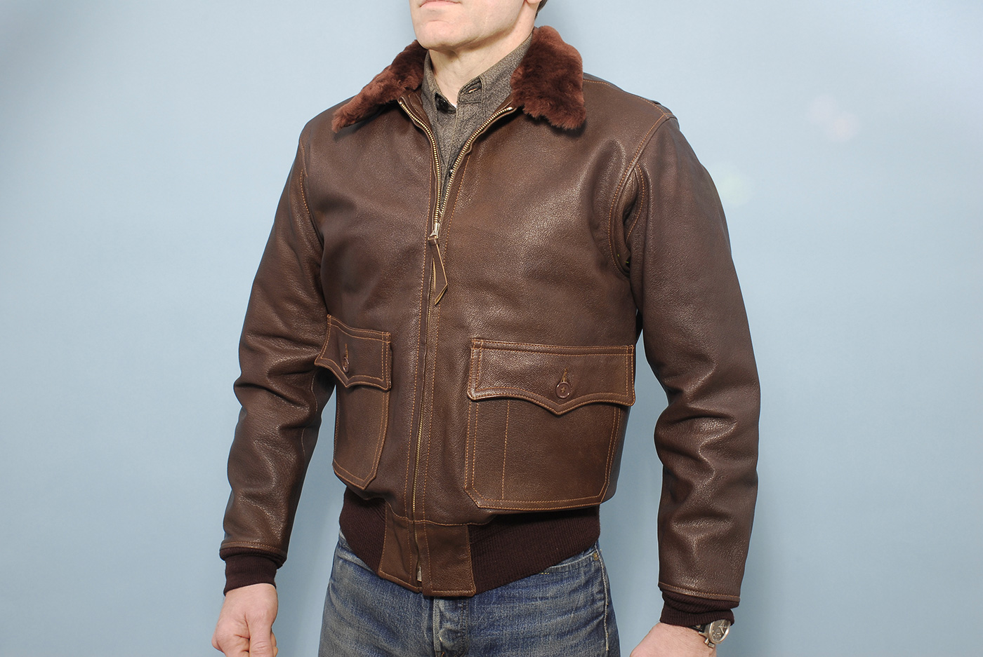 Eastman Leather USN M-422A flying jacket