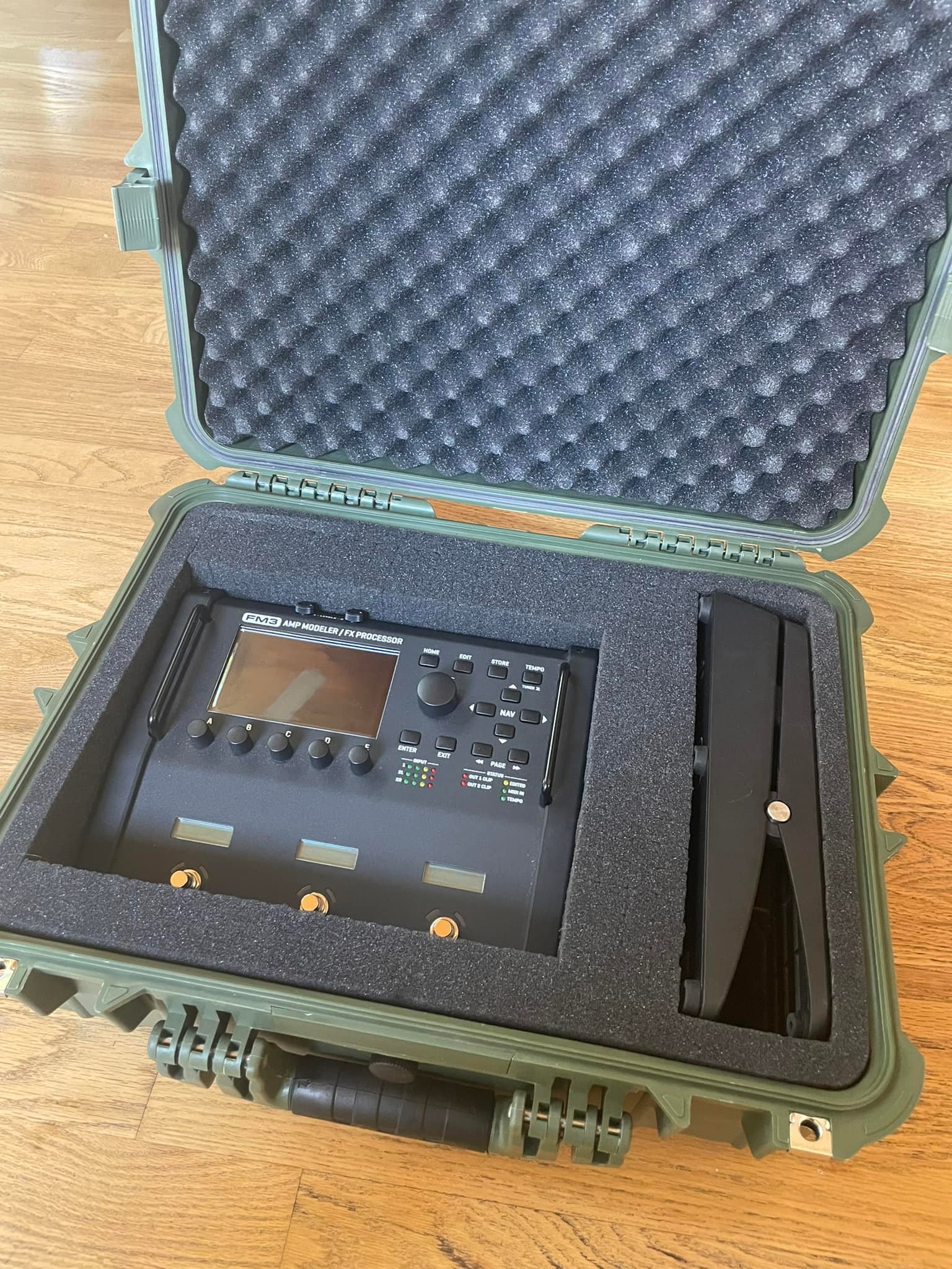 Fractal FM3 storage case is handy and good quality