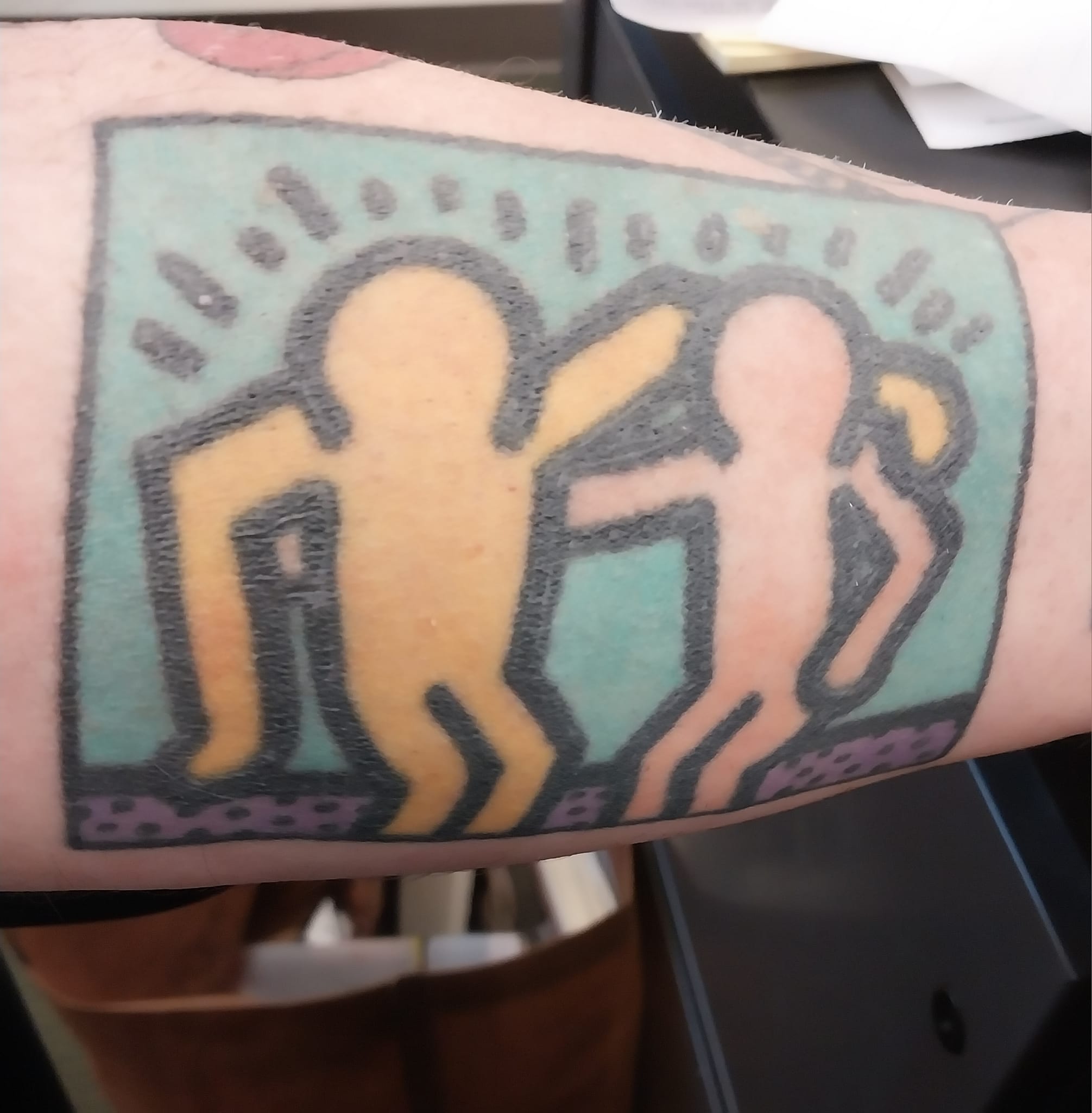 tatto-me keith  サイラス I've seen some other Keith tattoos posted. Here are mine.