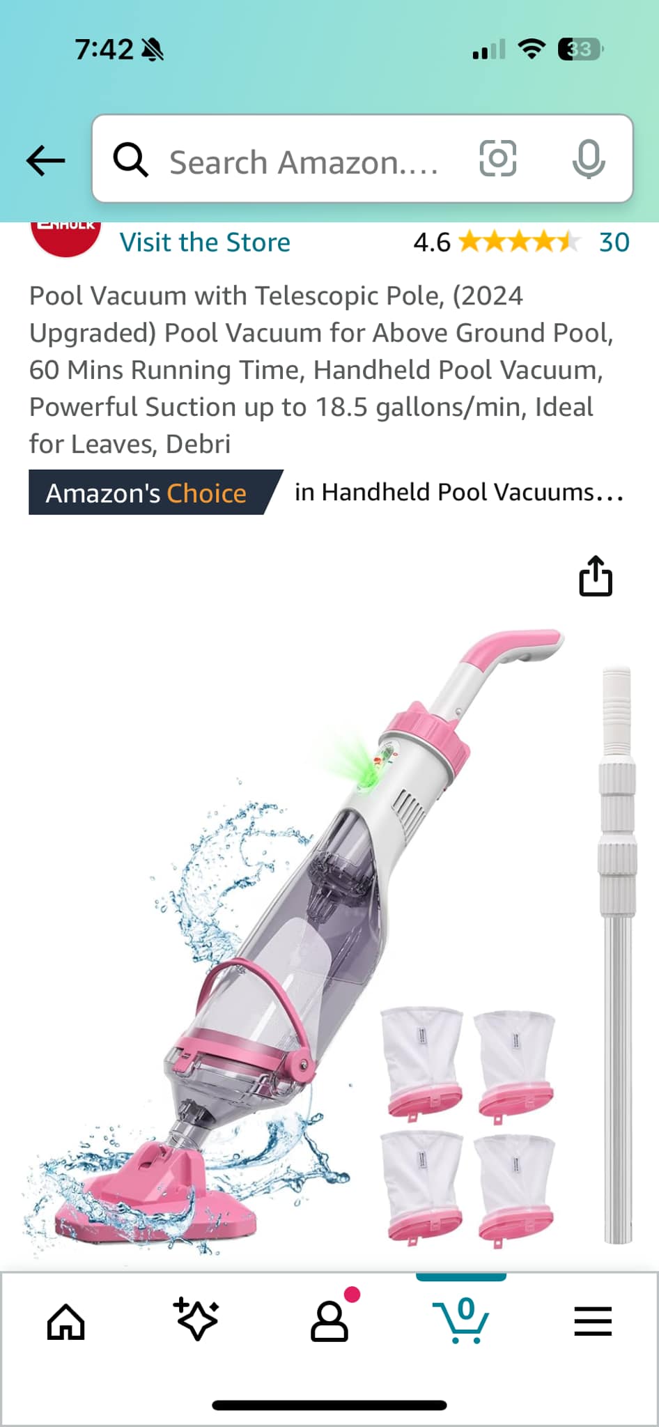 Best Handheld Pool Vacuu Cleaner: The Ultiate Solution for Easy Pool