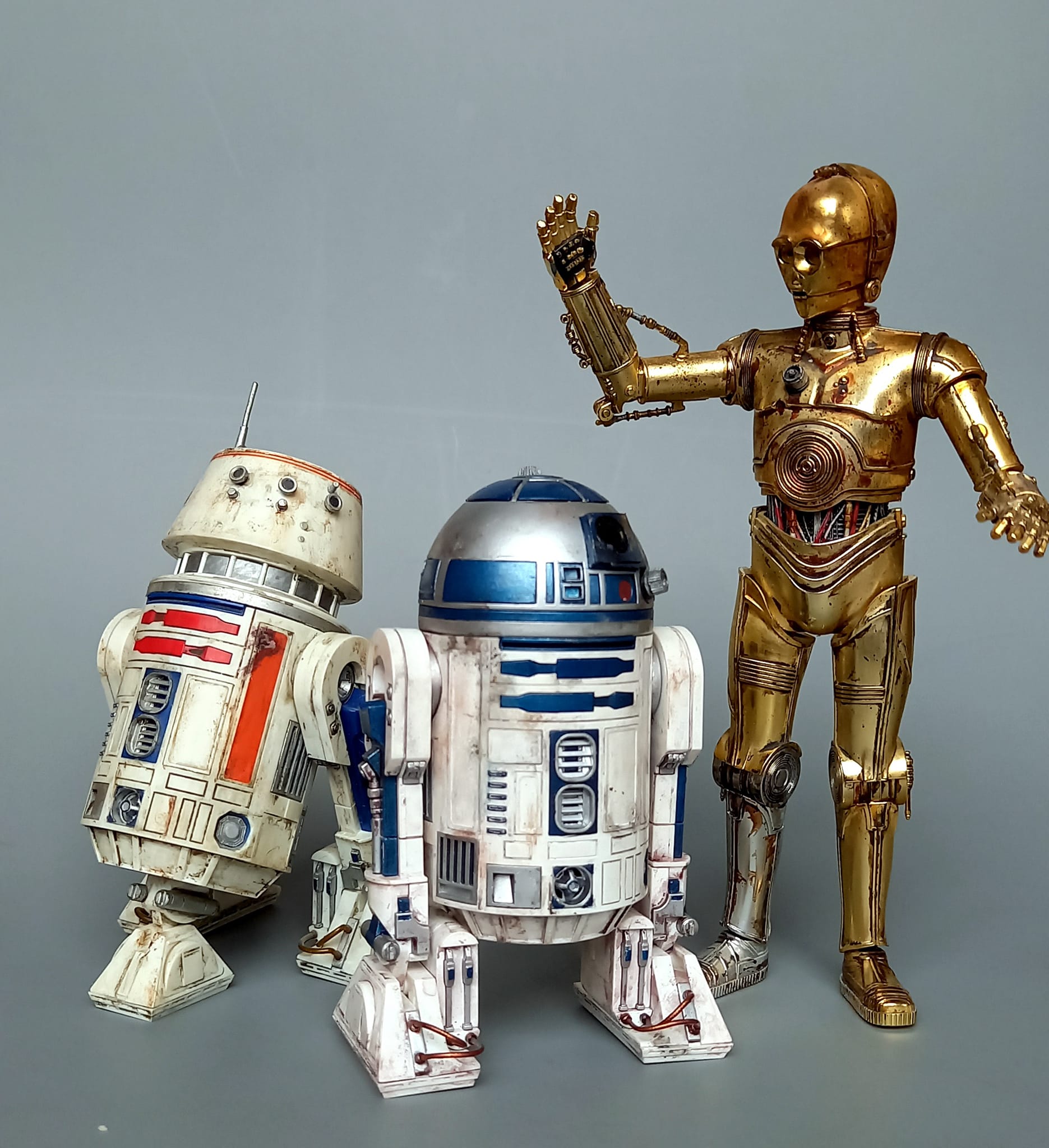 Maquette Bandai 1/12 C-3PO Et R2-D2 – Star Wars Épisode 8 – Kit Plastique à Monter – Collection