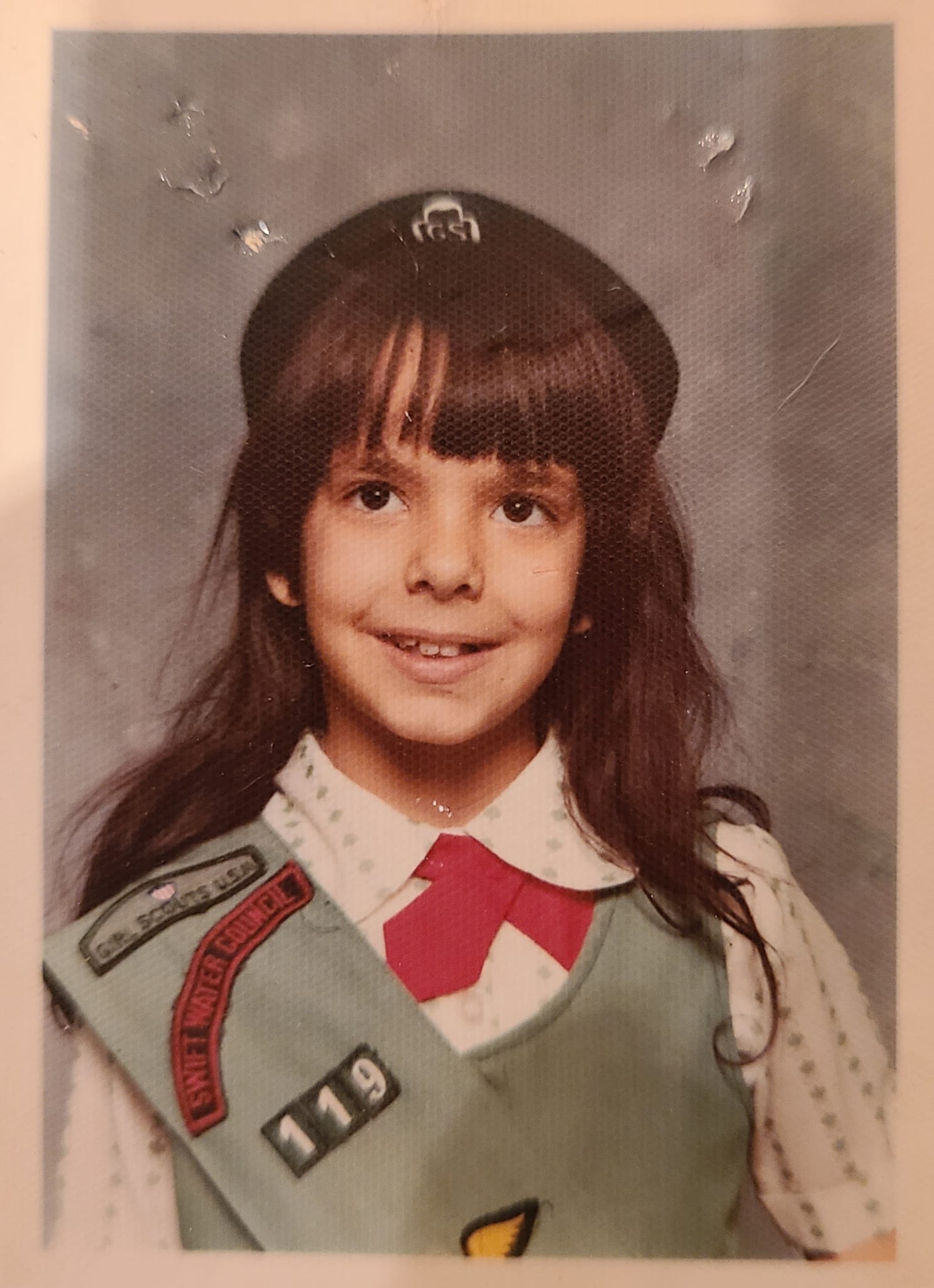 Cardigan Girl Scouts à Manches Longues - Taille Small, Bleu, Neuf Avec Défauts
