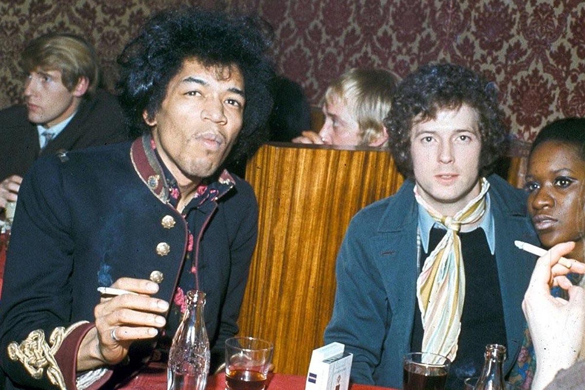 Jimi Hendrix played for the first time in the UK when he jammed