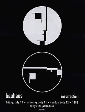 Bauhaus Resurrection 98 TOUR パンフレット Bauhaus at the Hollywood Palladium on July 12, 1998