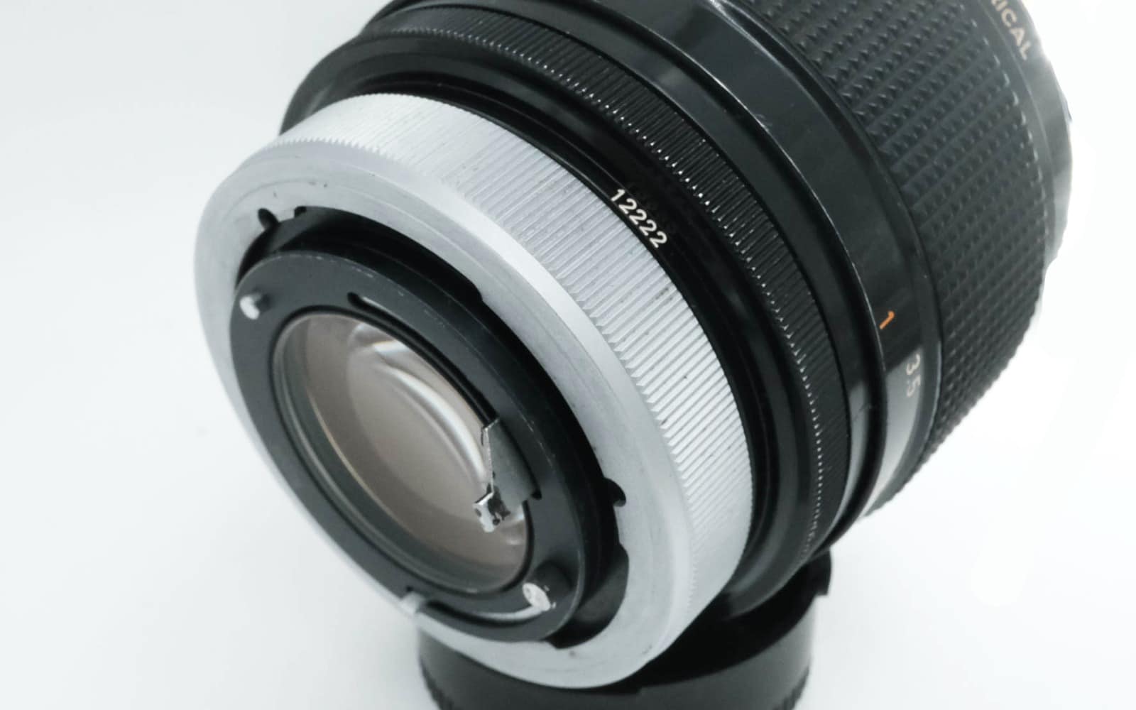 Canon F-1 with FD 85mm 1:1.2 SSC aspherical lens