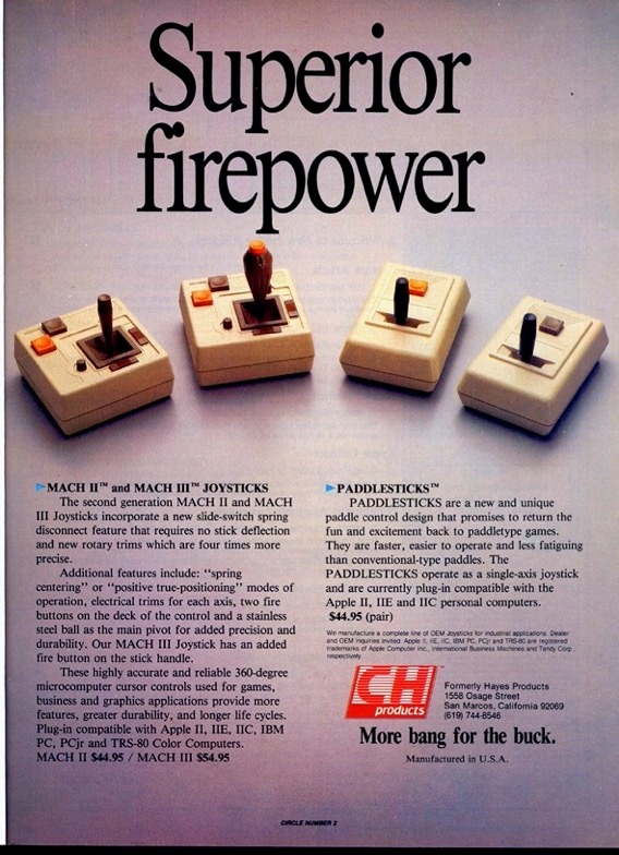 Who remembers I've think it was called Joysticks and paddles?