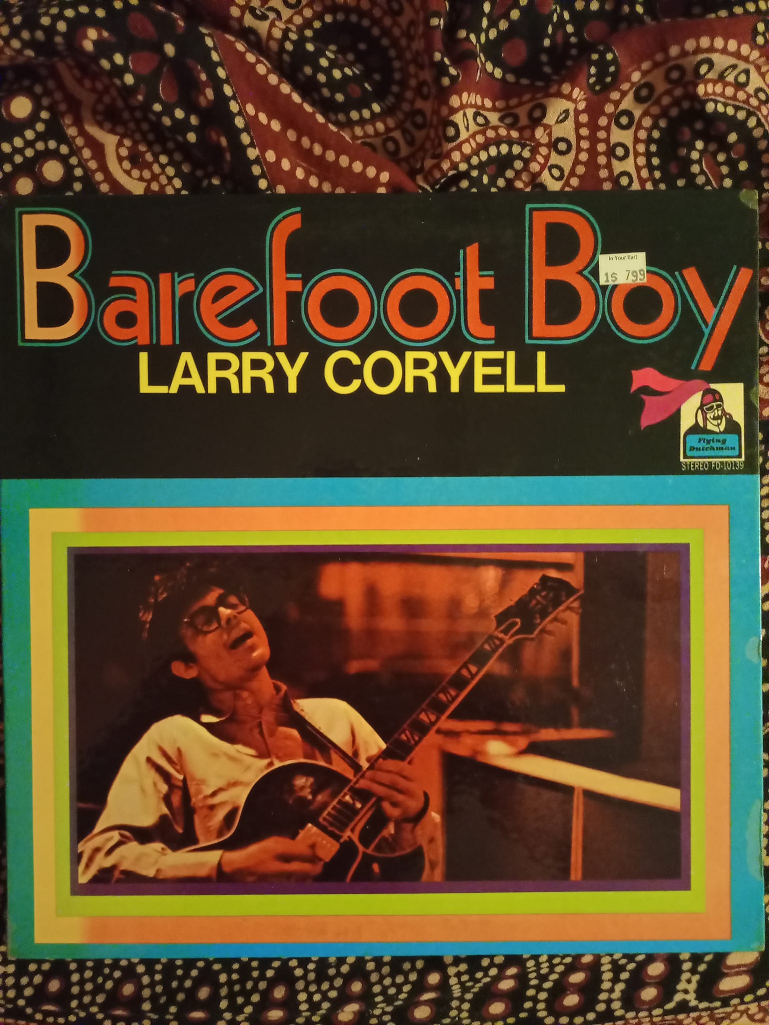Larry Coryell - Barefoot Boy (1971) -wasn't too familiar w/ his