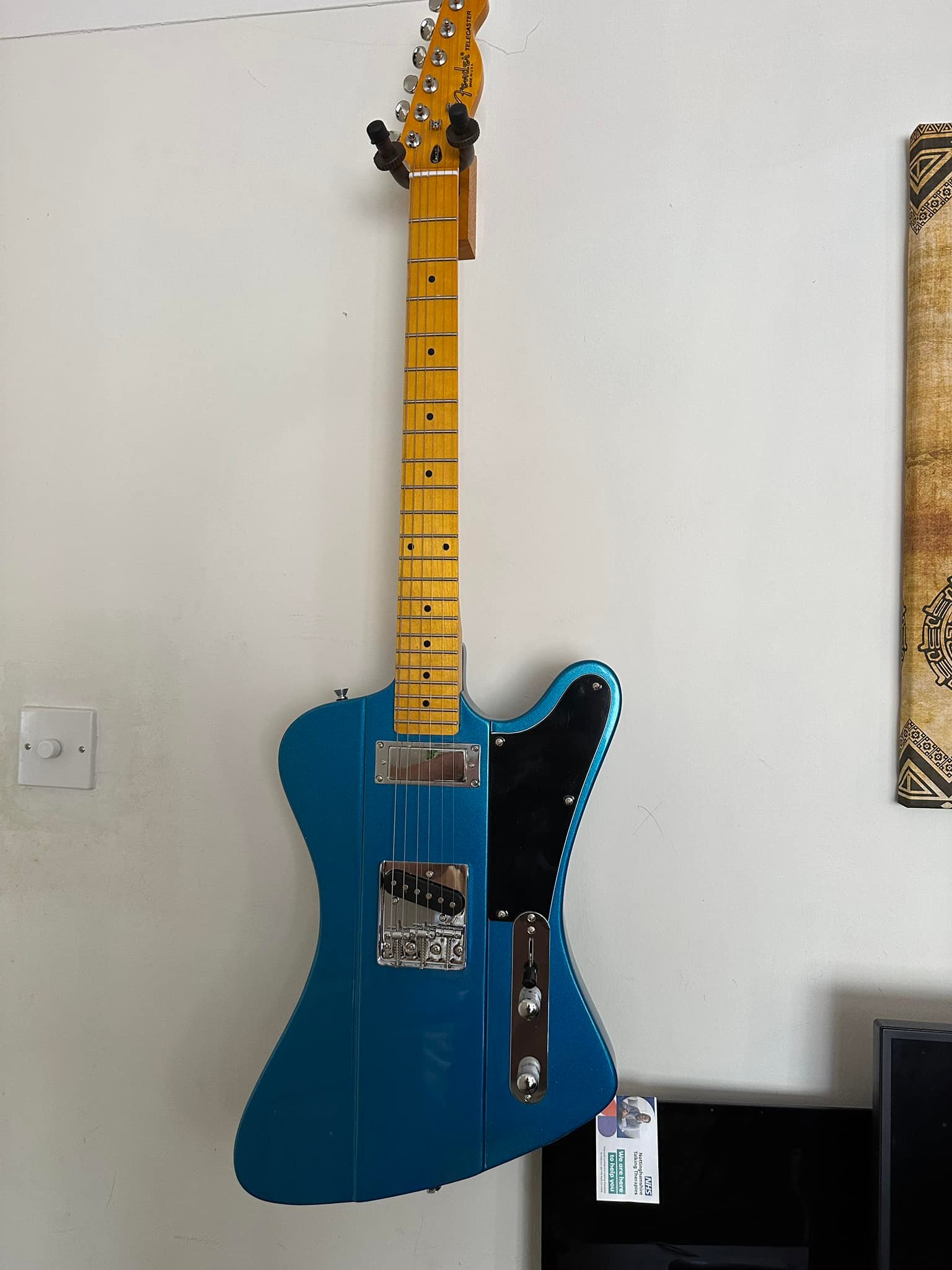 Unboxing my new Telebird guitar