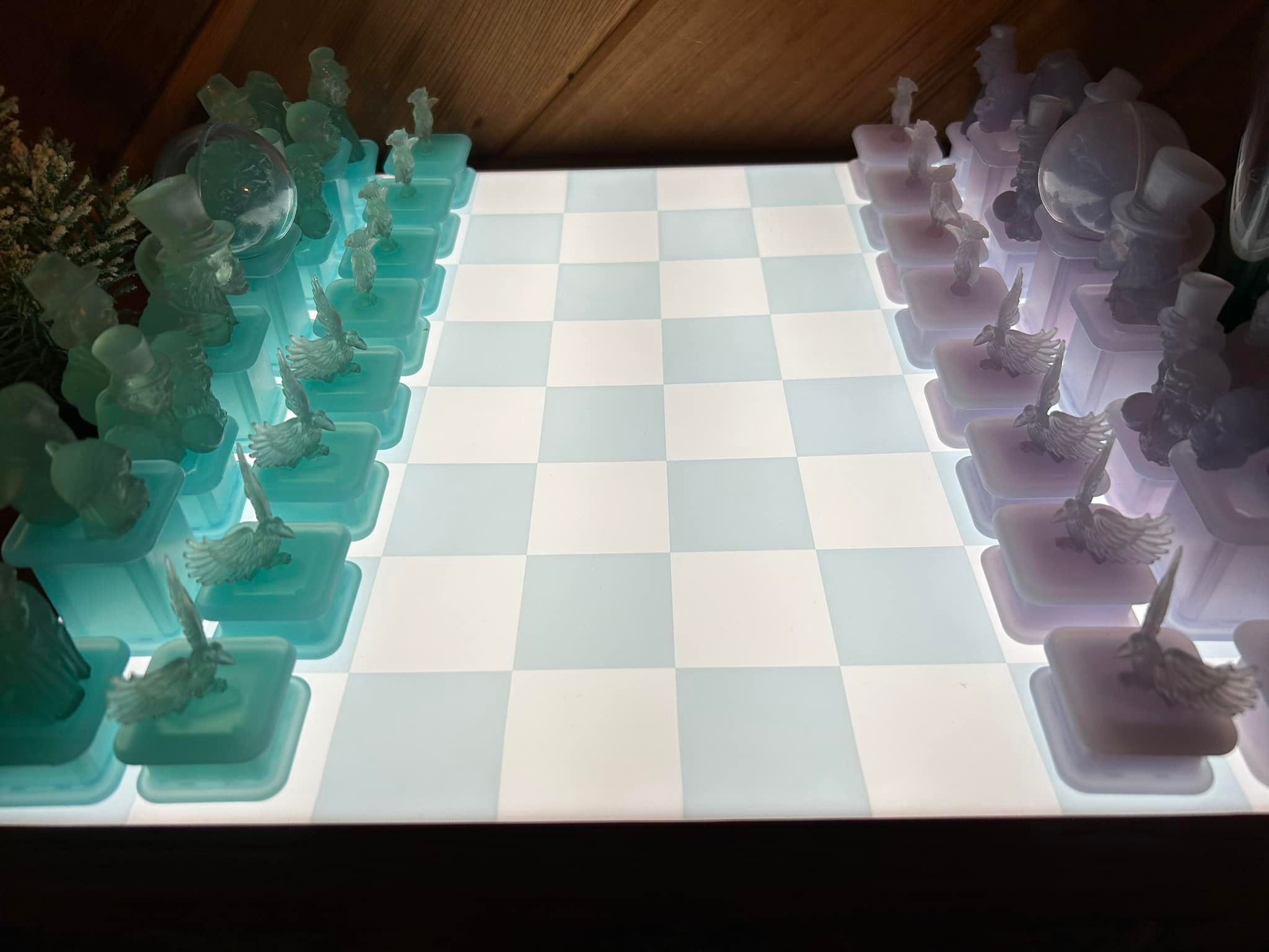 Haunted Mansion light-up chess set at Disney's Hollywood Studios
