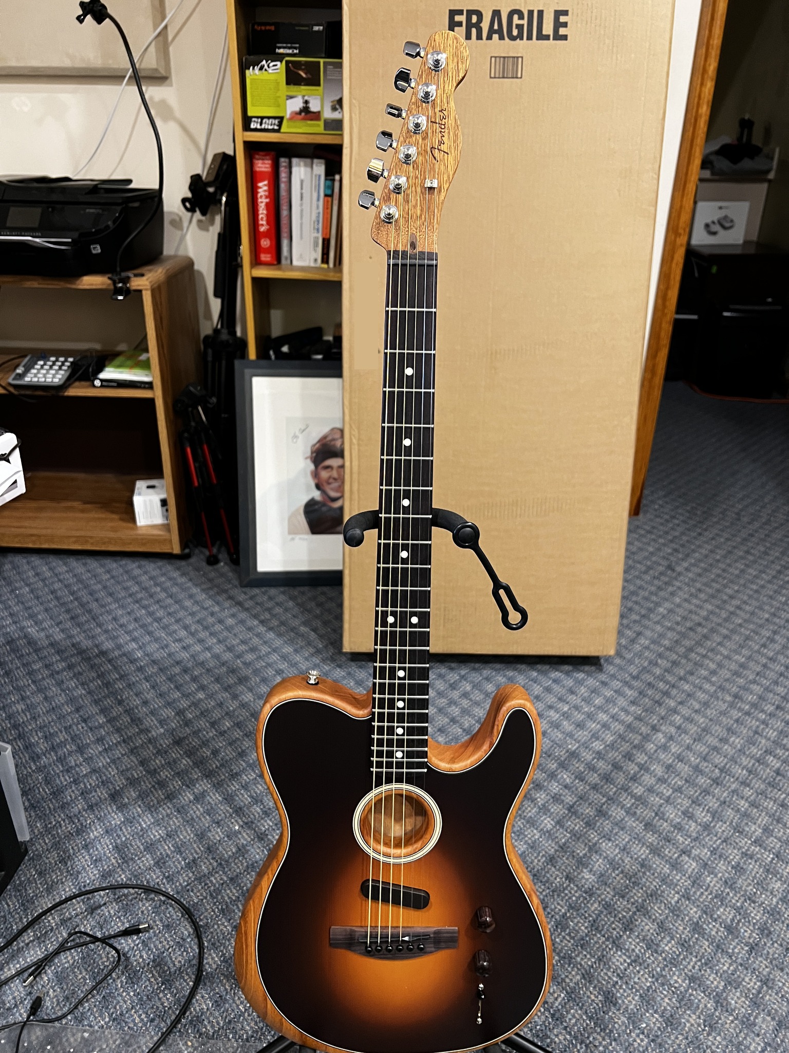 Fender Acoustasonic Player Tele review after initial adjustment