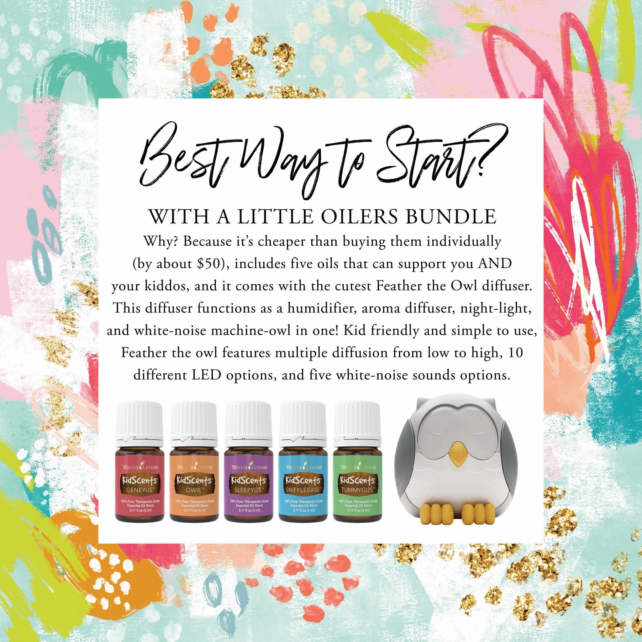 Keep their favorite Kids Oil Collection blends within reach for