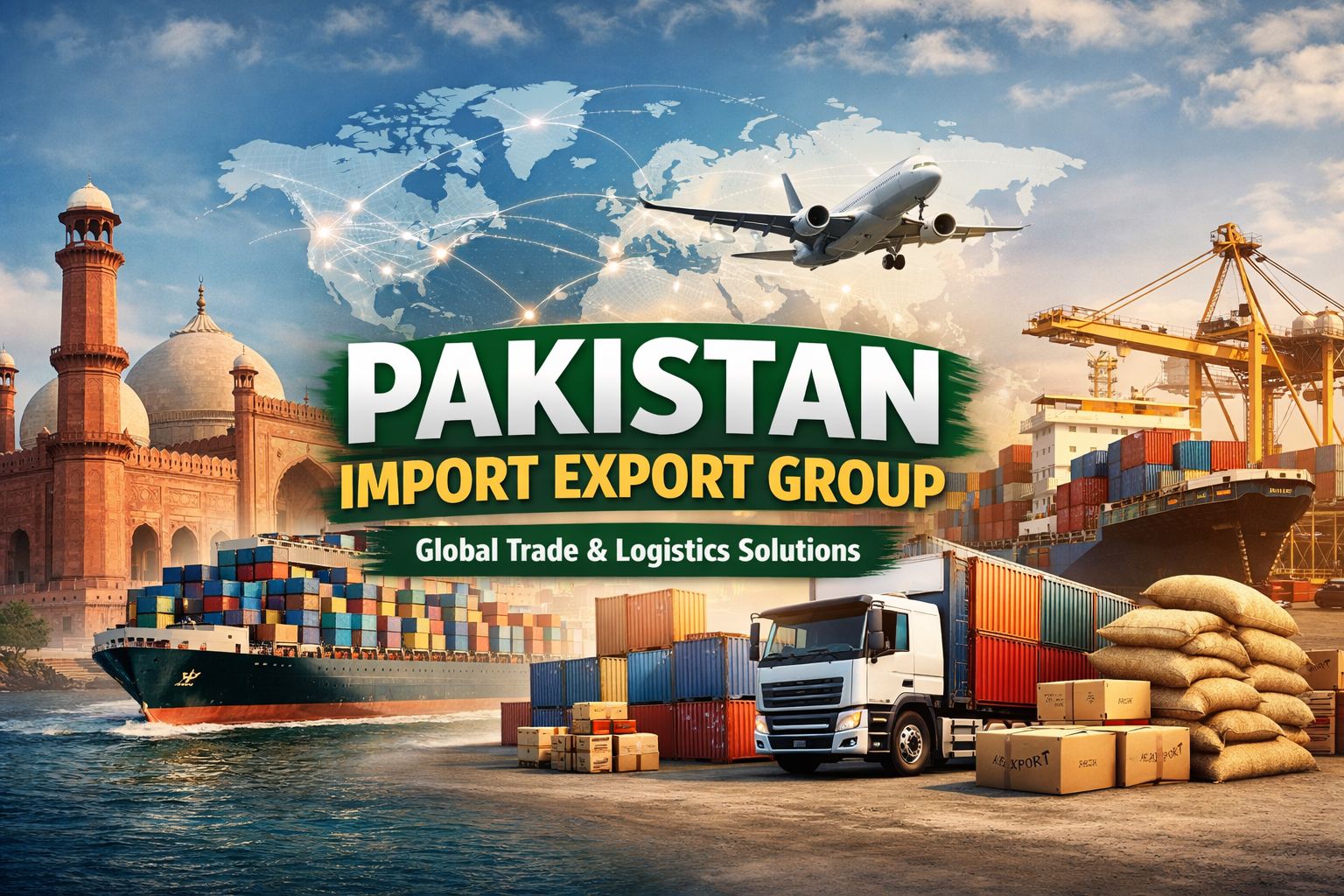 Pakistan Import Export Group | Buyers, Suppliers, Traders, Logistics ...