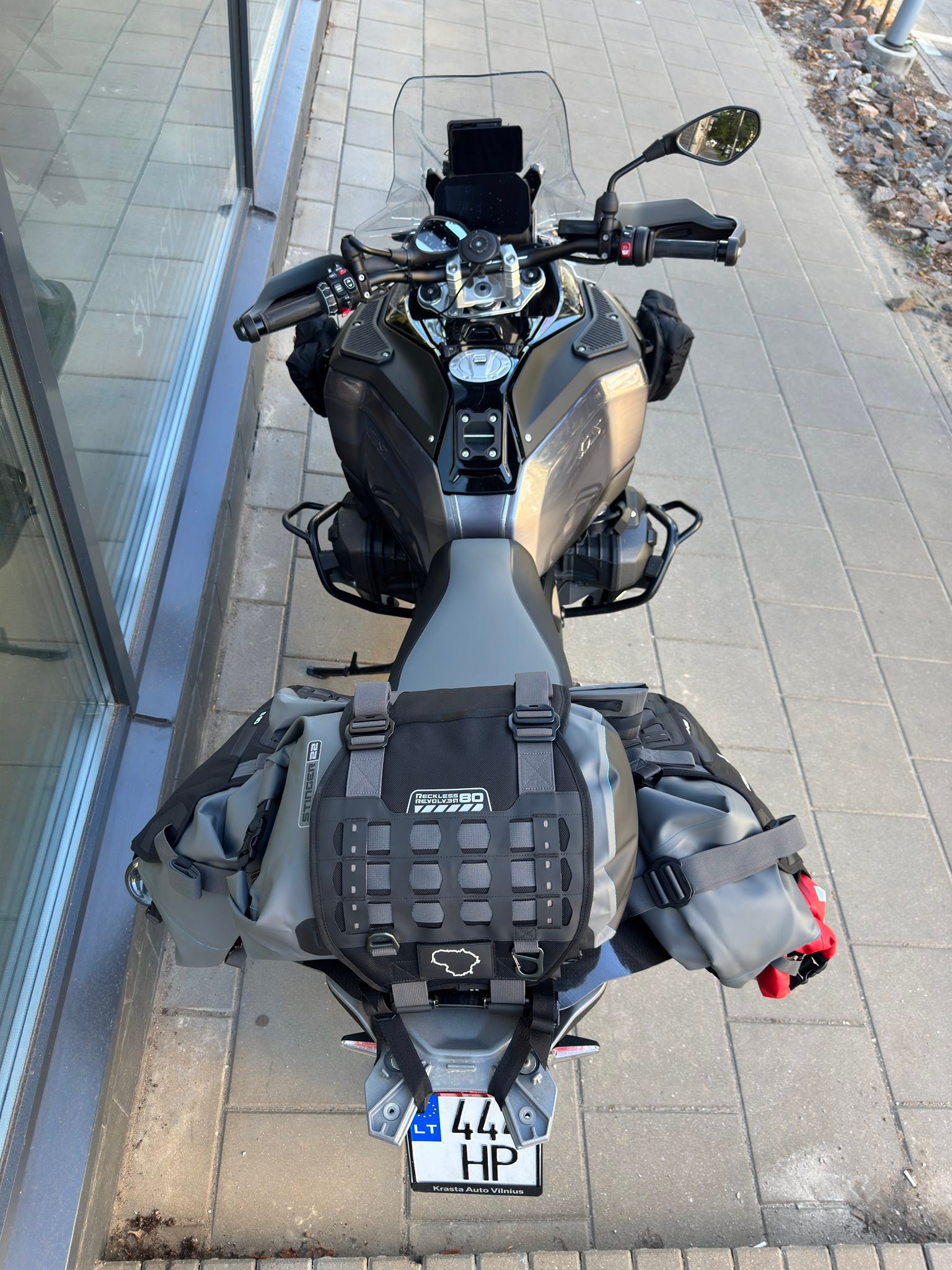 For those who consider mosko reckless 80. Thats how it looks on
