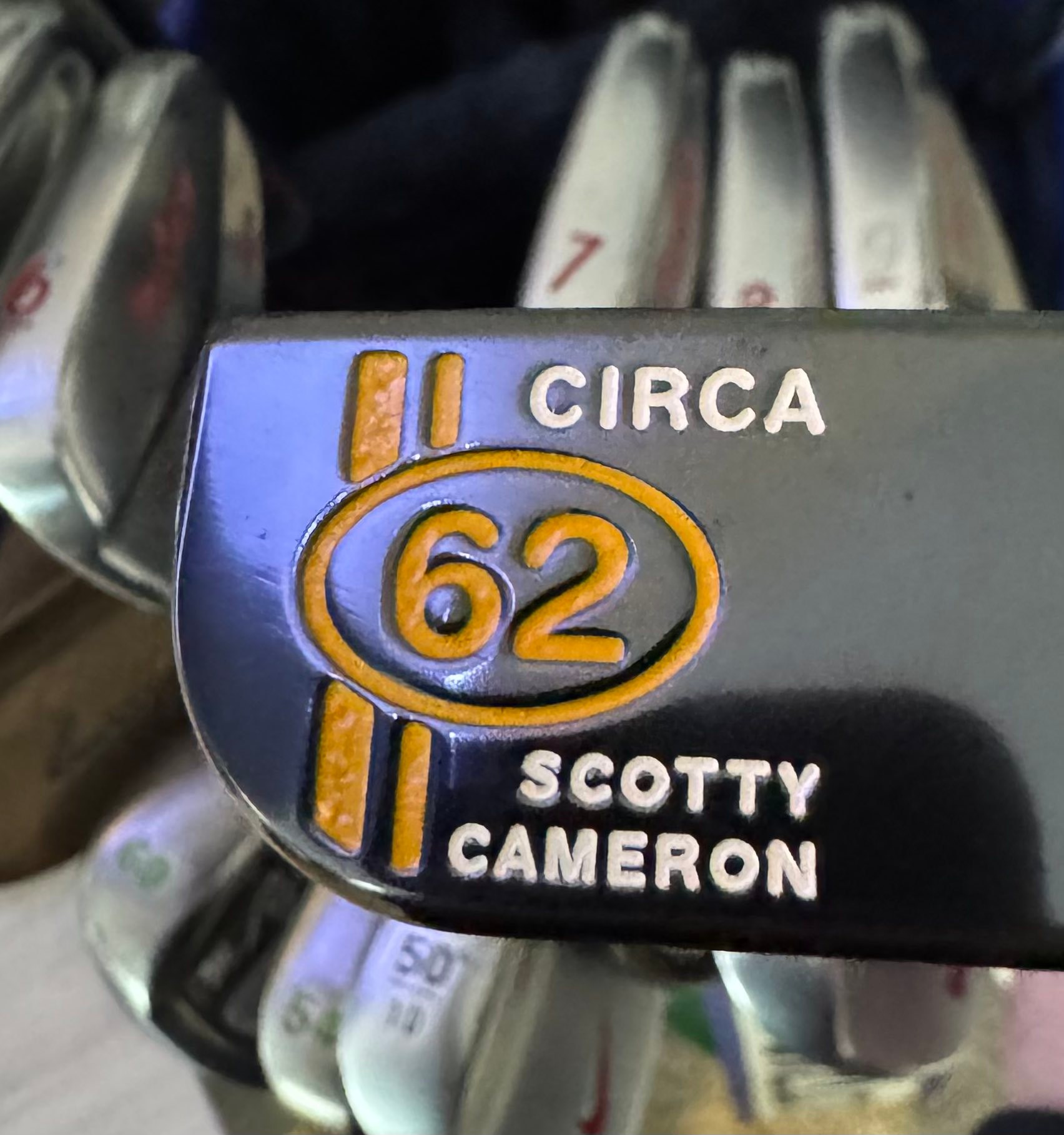What is the value of a customized Circa 62 No.3 putter?