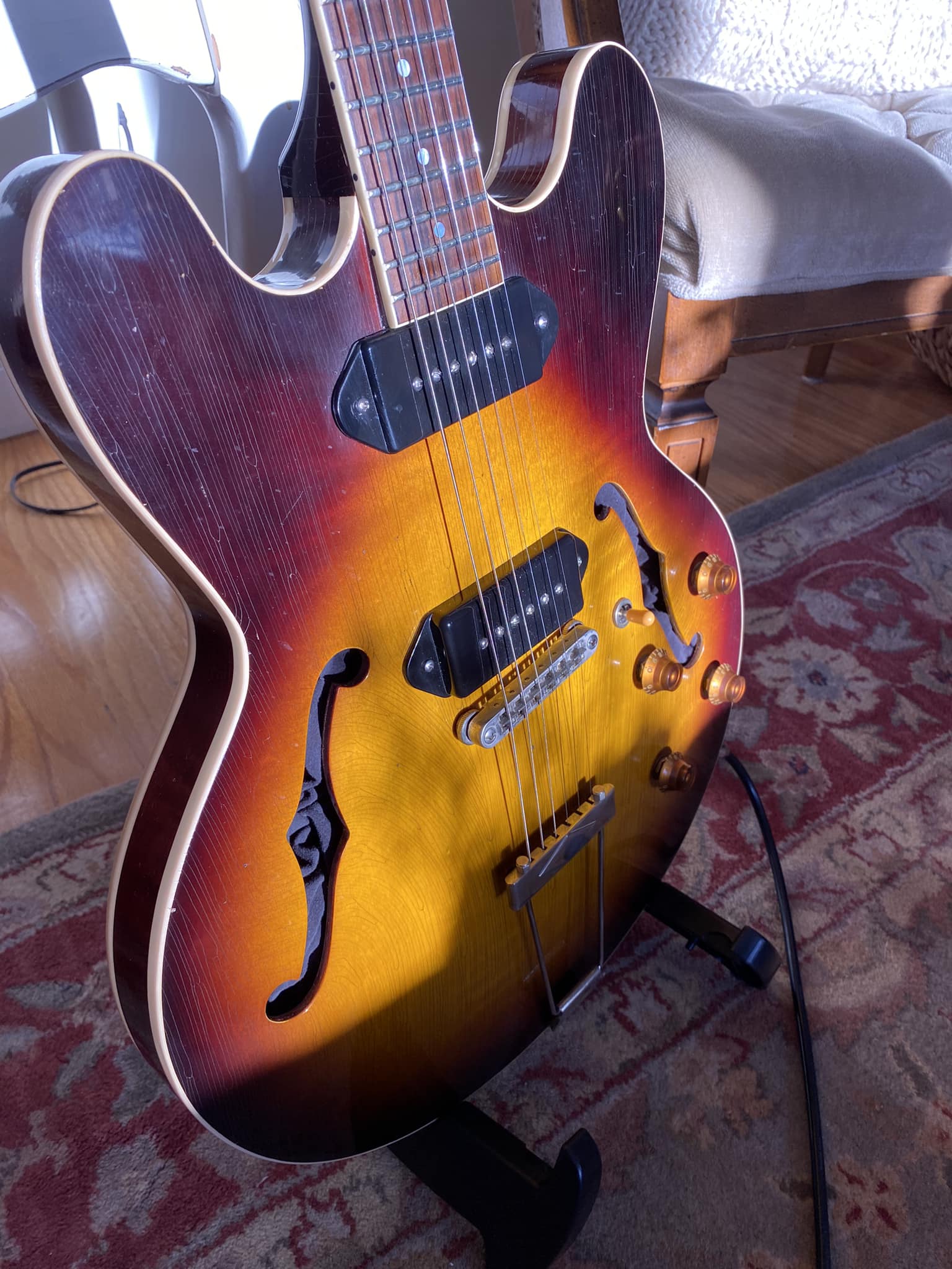 Heritage H-530 guitar with Lollar P-90 pickups