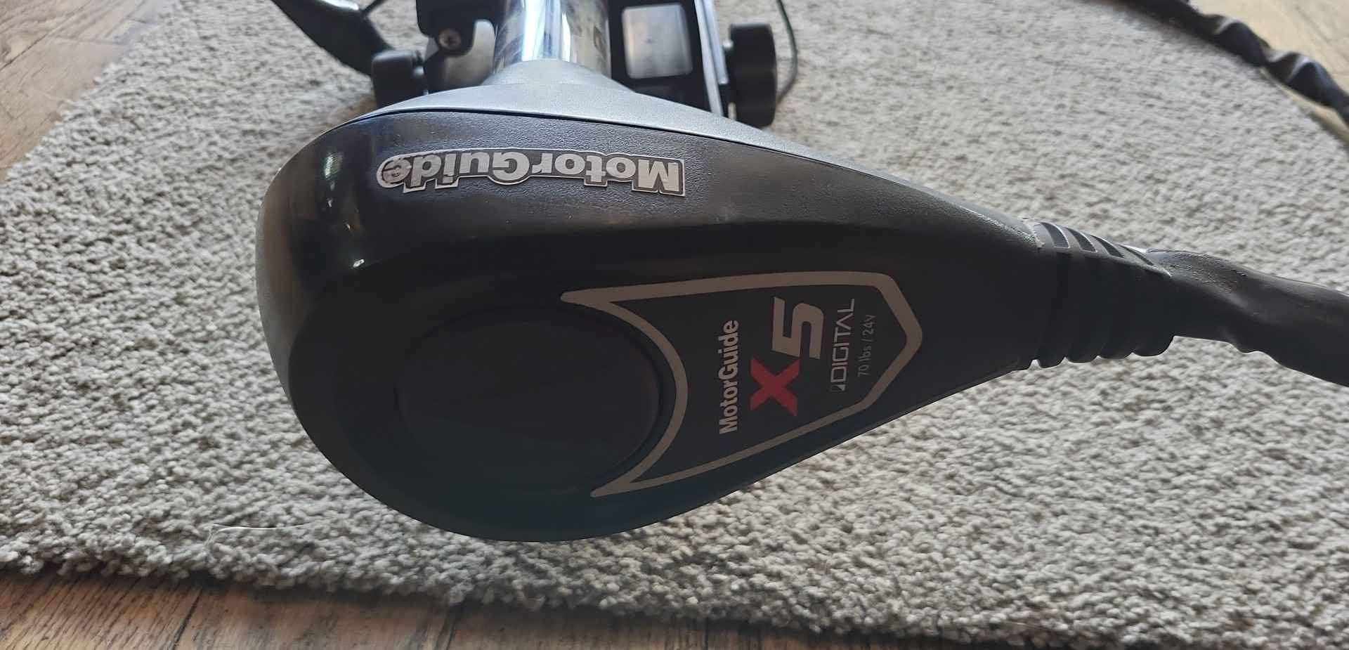 Motor guide X5 digital 80lb trolling motor | Used - like new 