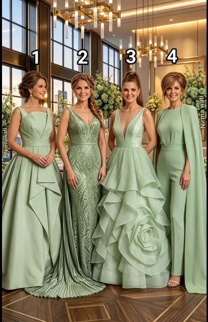 what does a green wedding dress mean it to choose gown in your dream? item_status:new