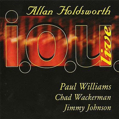 I.O.U live in Japan 1984. Allan Holdsworth -guitar Paul Williams